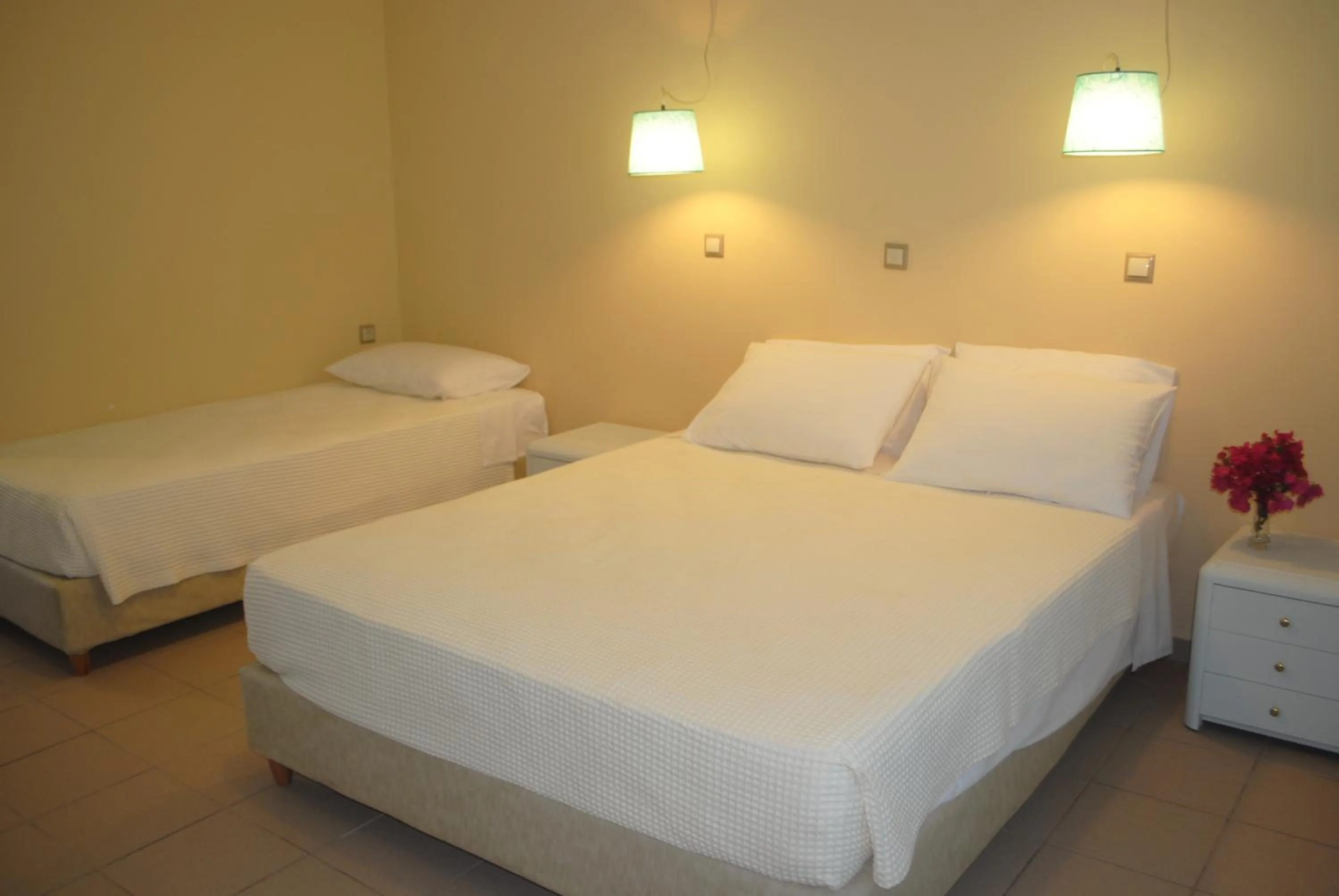 Bed in Apollonia Hotel