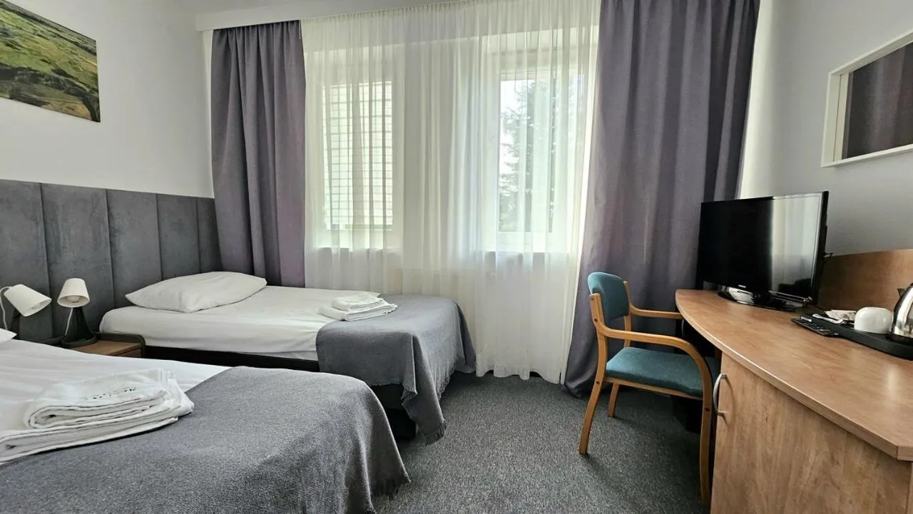 Bed in Zacisze Nad Nidą Resort