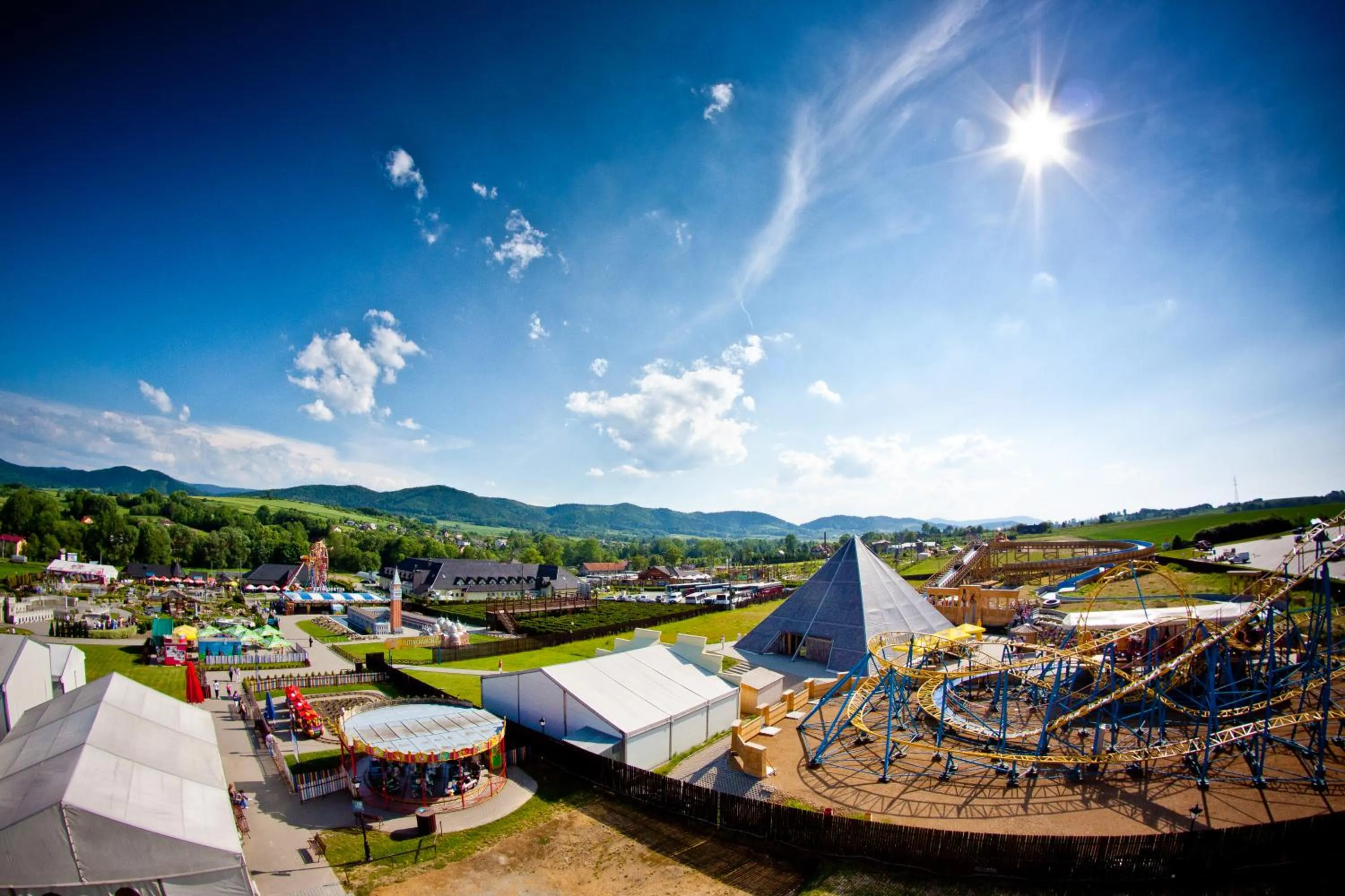 View (from property/room) in ParkHotel Łysoń