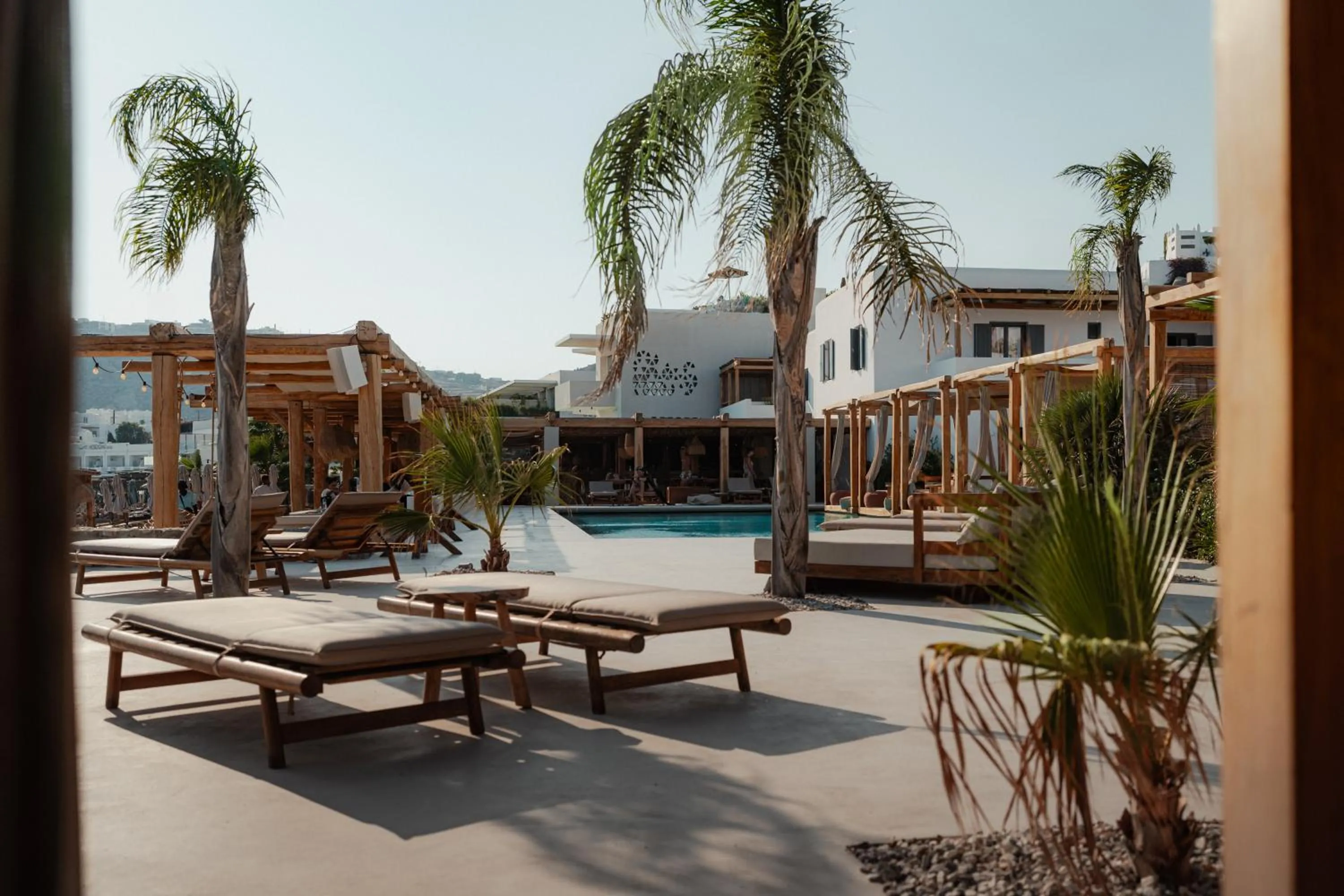 Swimming pool in Branco Mykonos