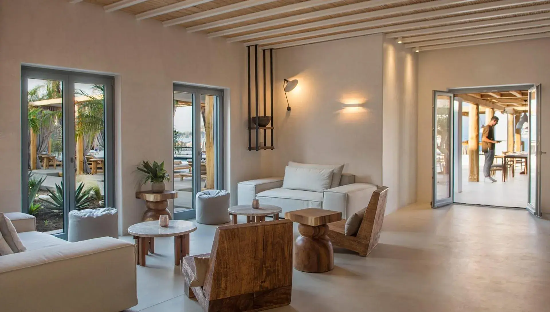 Lounge or bar in Branco Mykonos Lounge or bar in Branco Mykonos