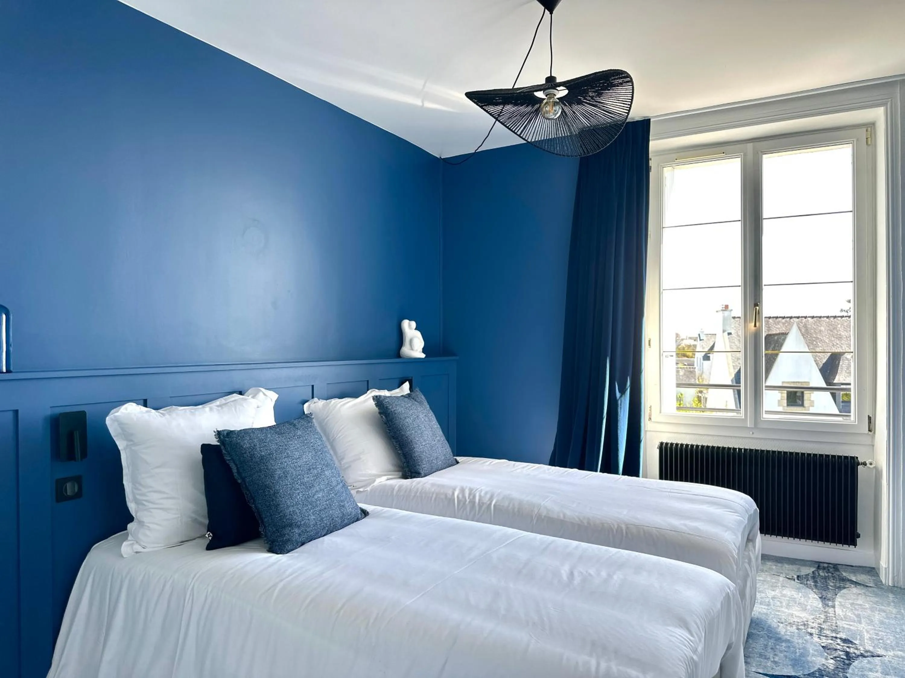 Deluxe Twin Room in L'Armoric Hôtel - RÉNOVÉ