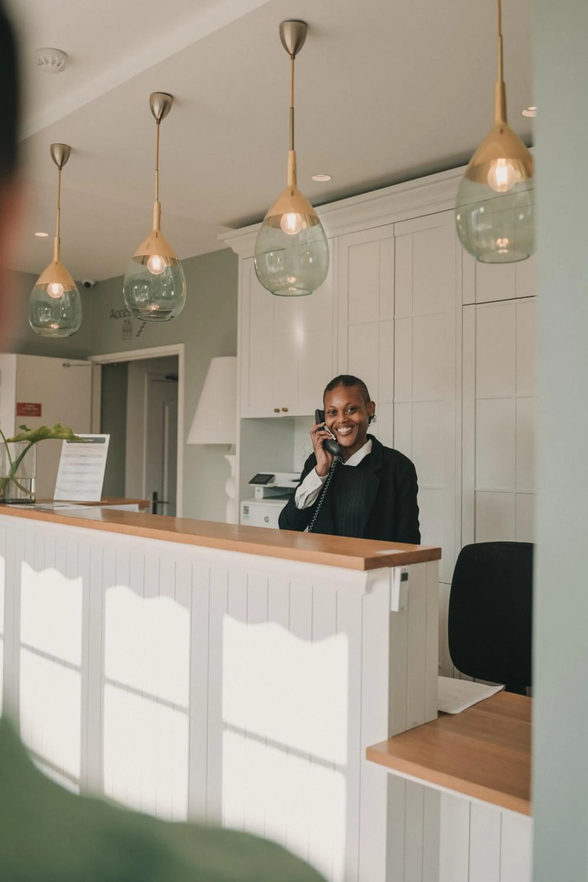 Lobby or reception in L'Armoric Hôtel - RÉNOVÉ