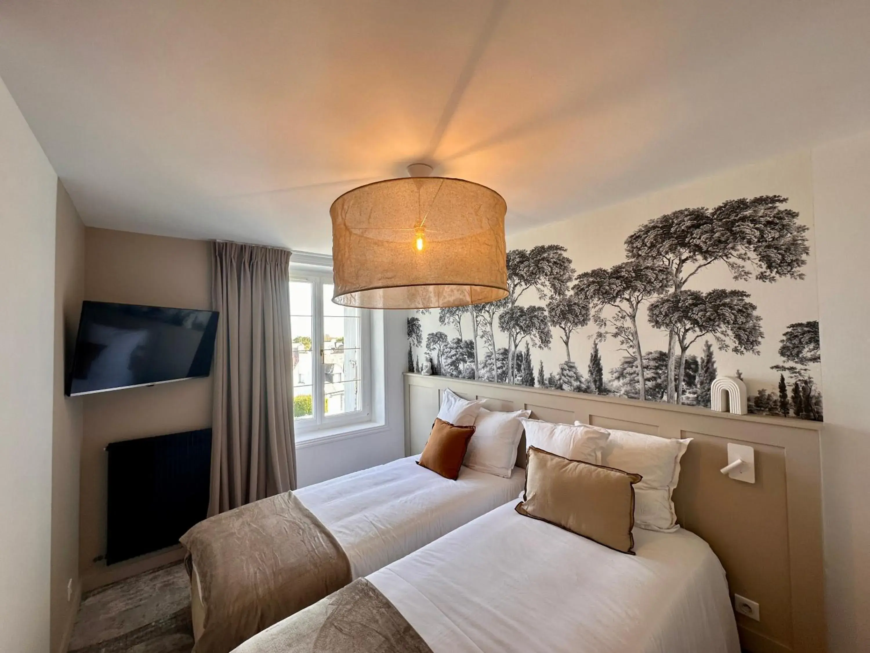 Small Twin Room in L'Armoric Hôtel - RÉNOVÉ Small Twin Room in L'Armoric Hôtel - RÉNOVÉ