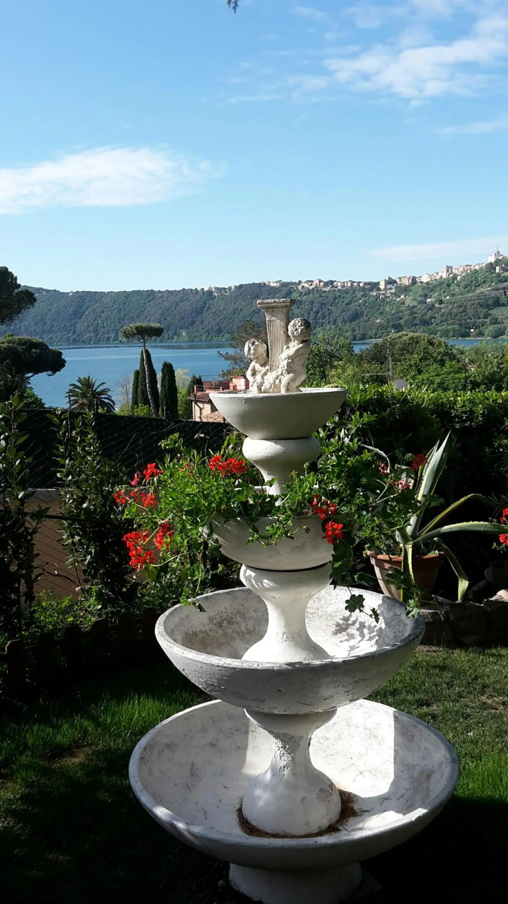Garden in Bed&Breakfast "Fiorella" sul Lago