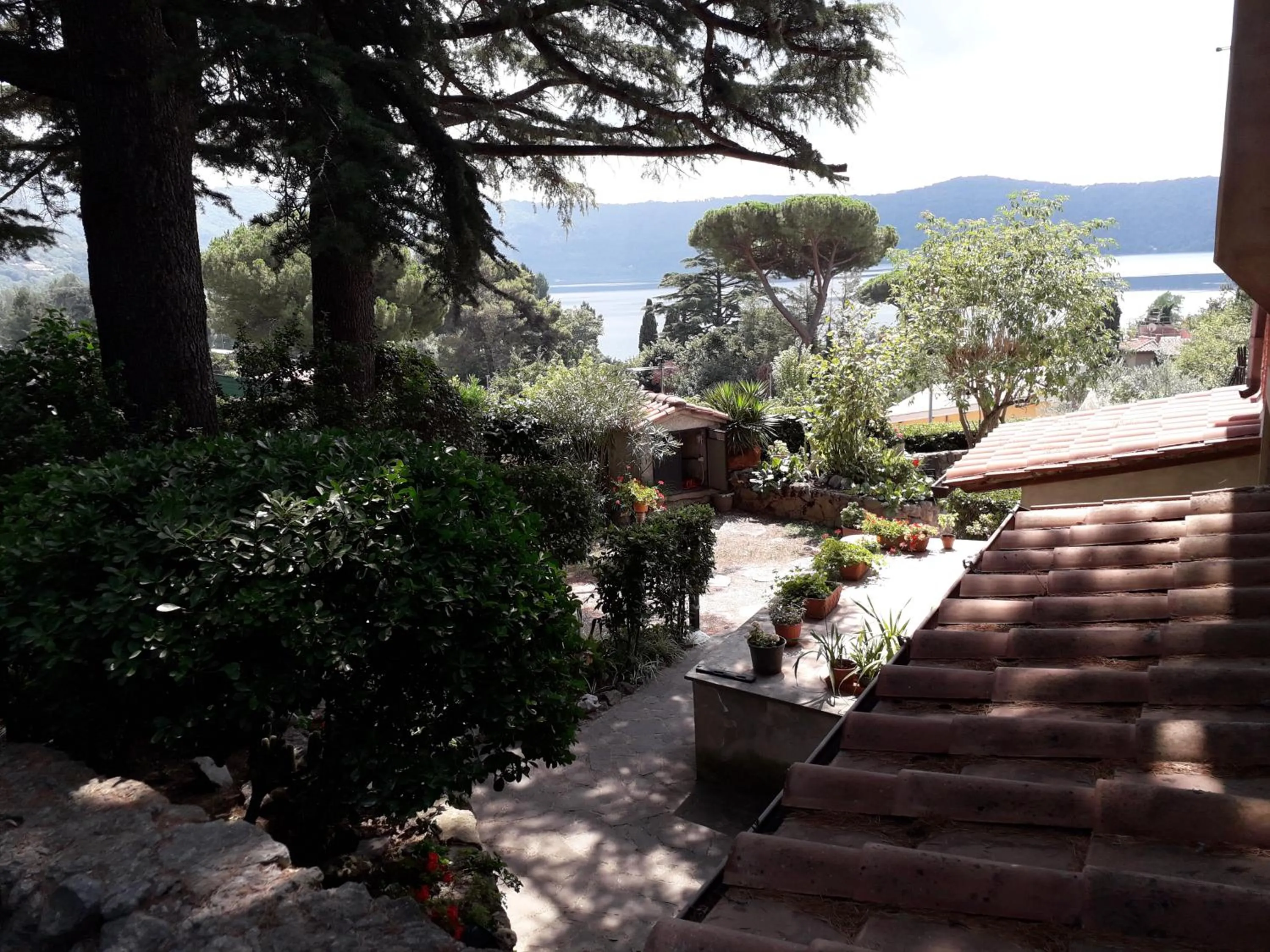 Garden in Bed&Breakfast "Fiorella" sul Lago