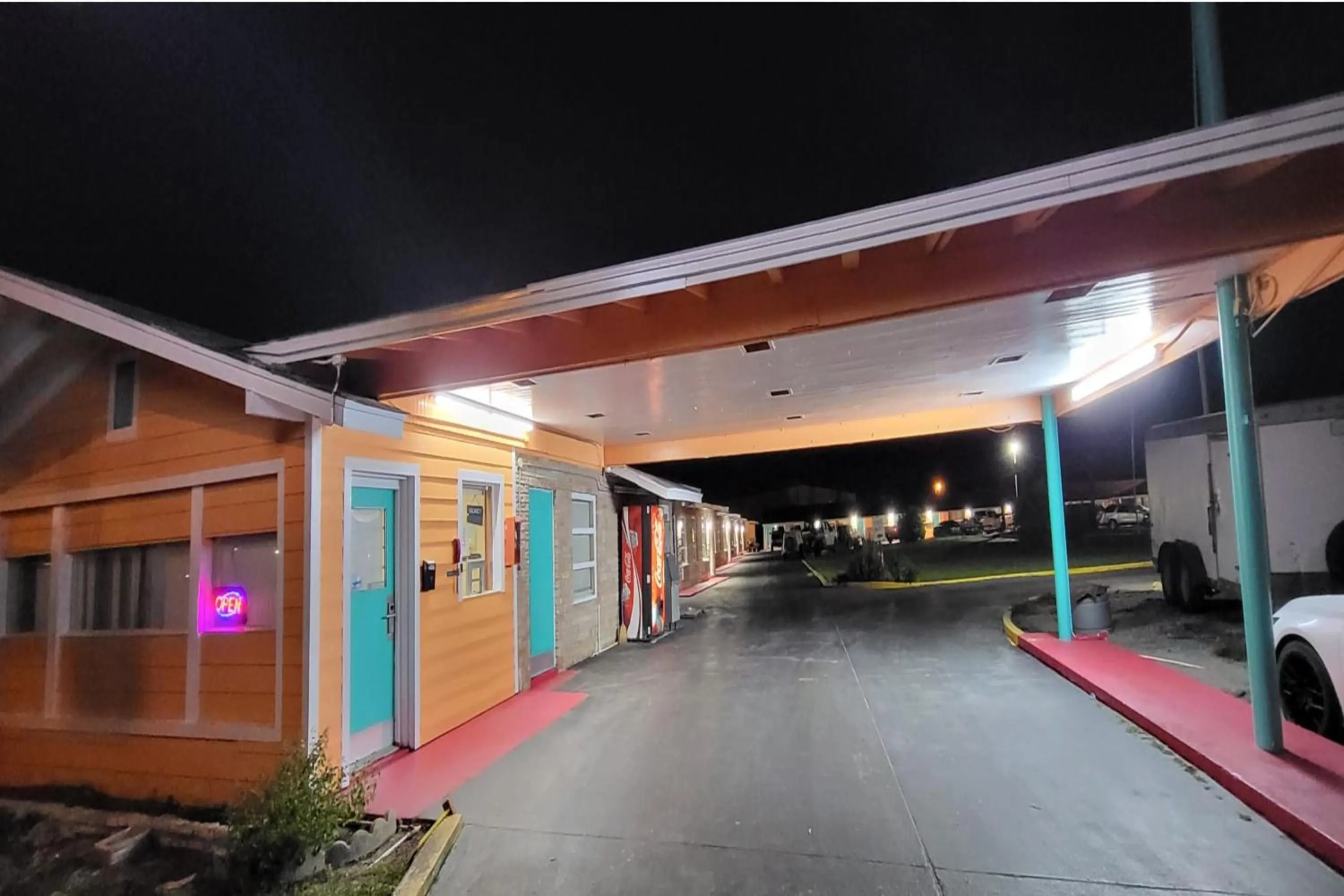 Lobby or reception in Gulfway Motel By OYO Near Airport I 37