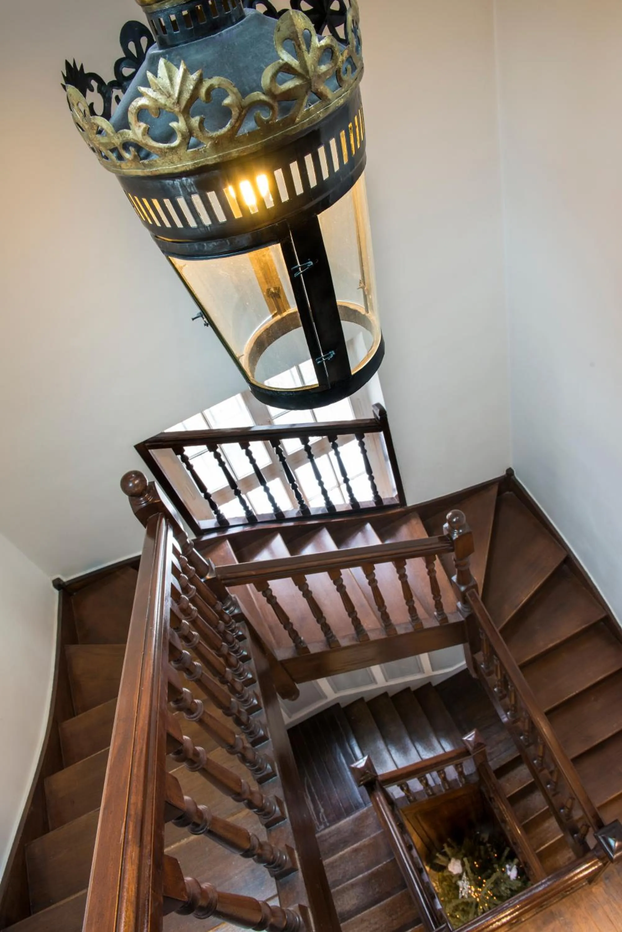 Decorative detail in Hôtel Château de l'Hermitage
