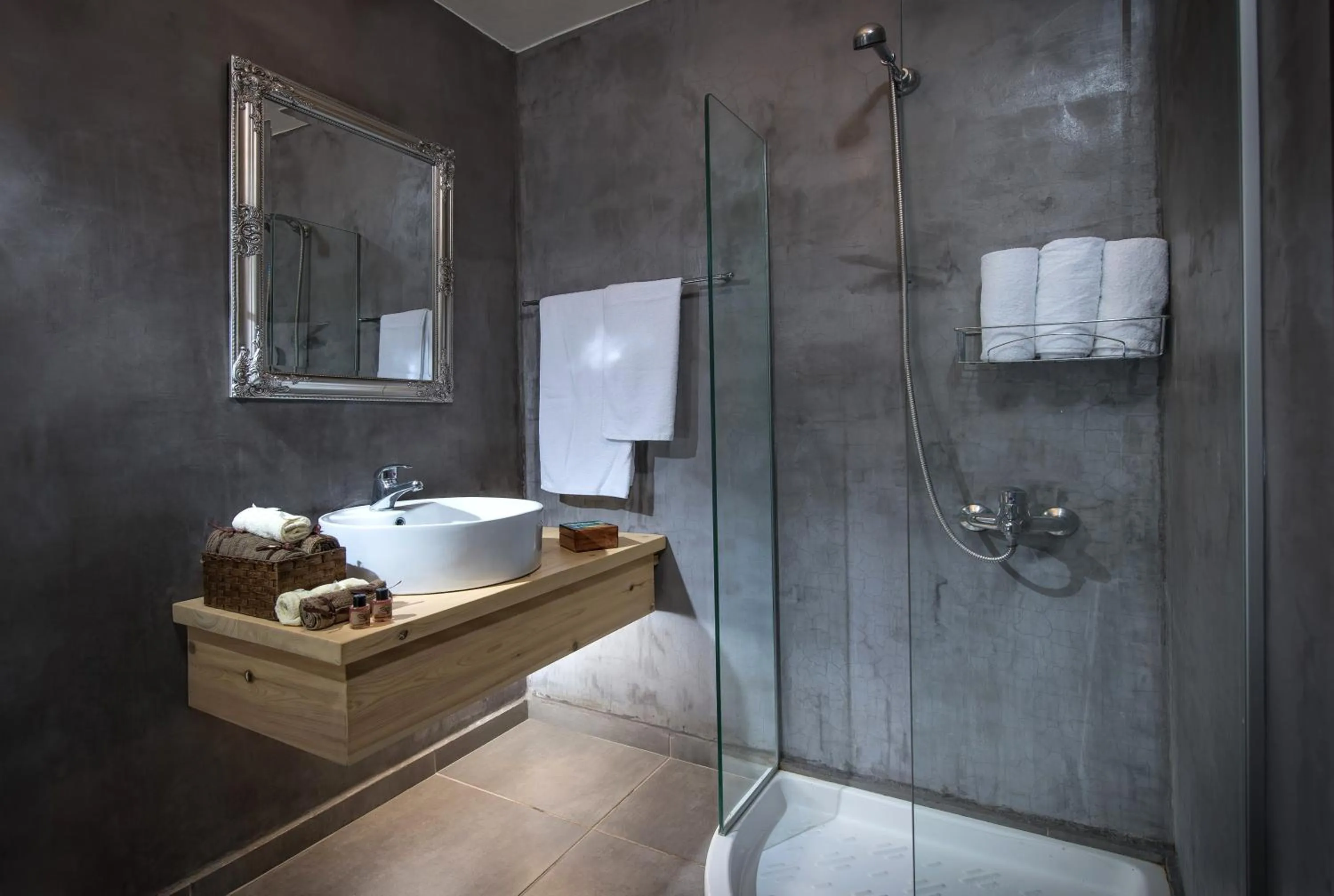 Bathroom in Senses Blue Boutique hotel