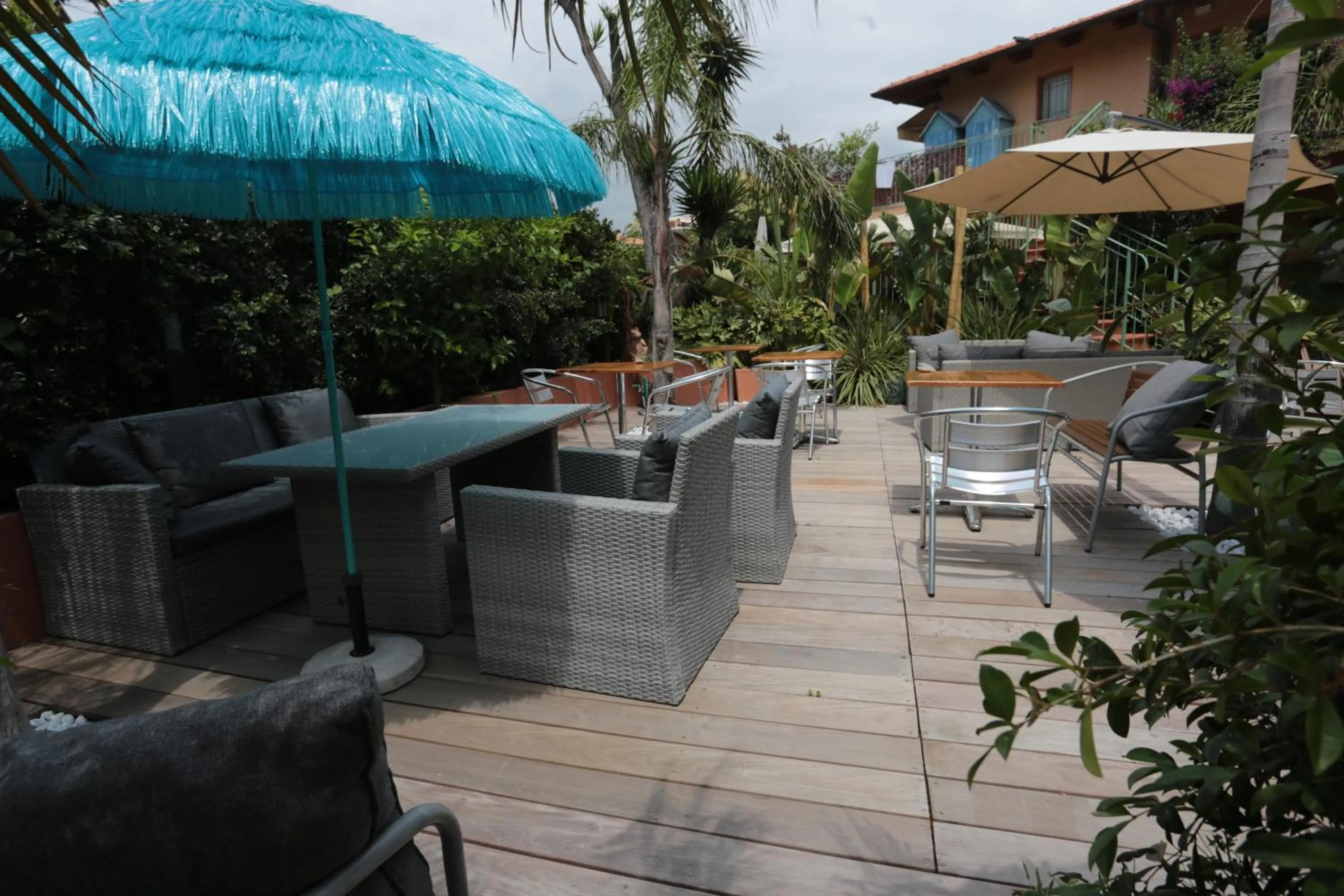 Patio in Hotel Pavillon Imperial