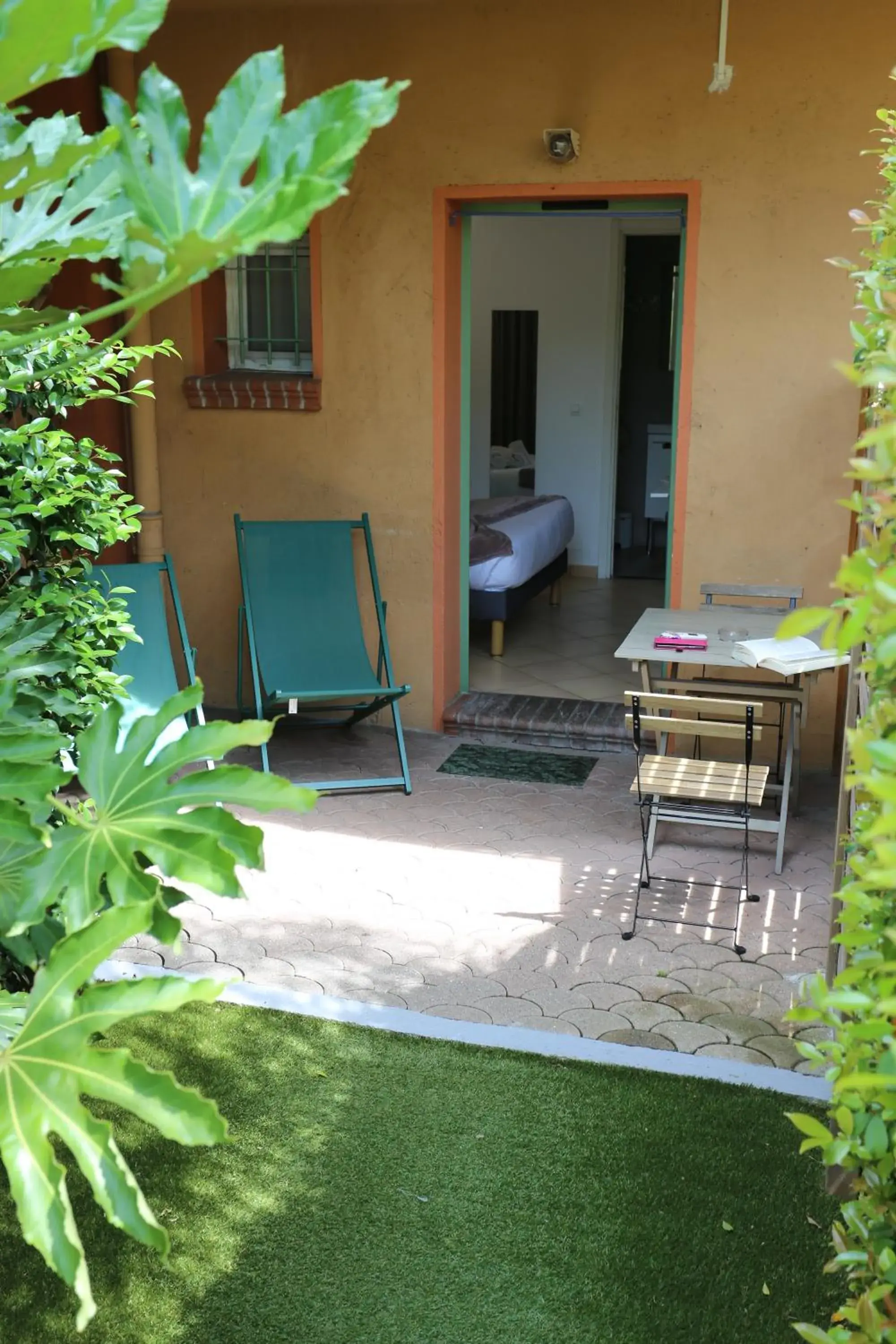 Patio in Hotel Pavillon Imperial