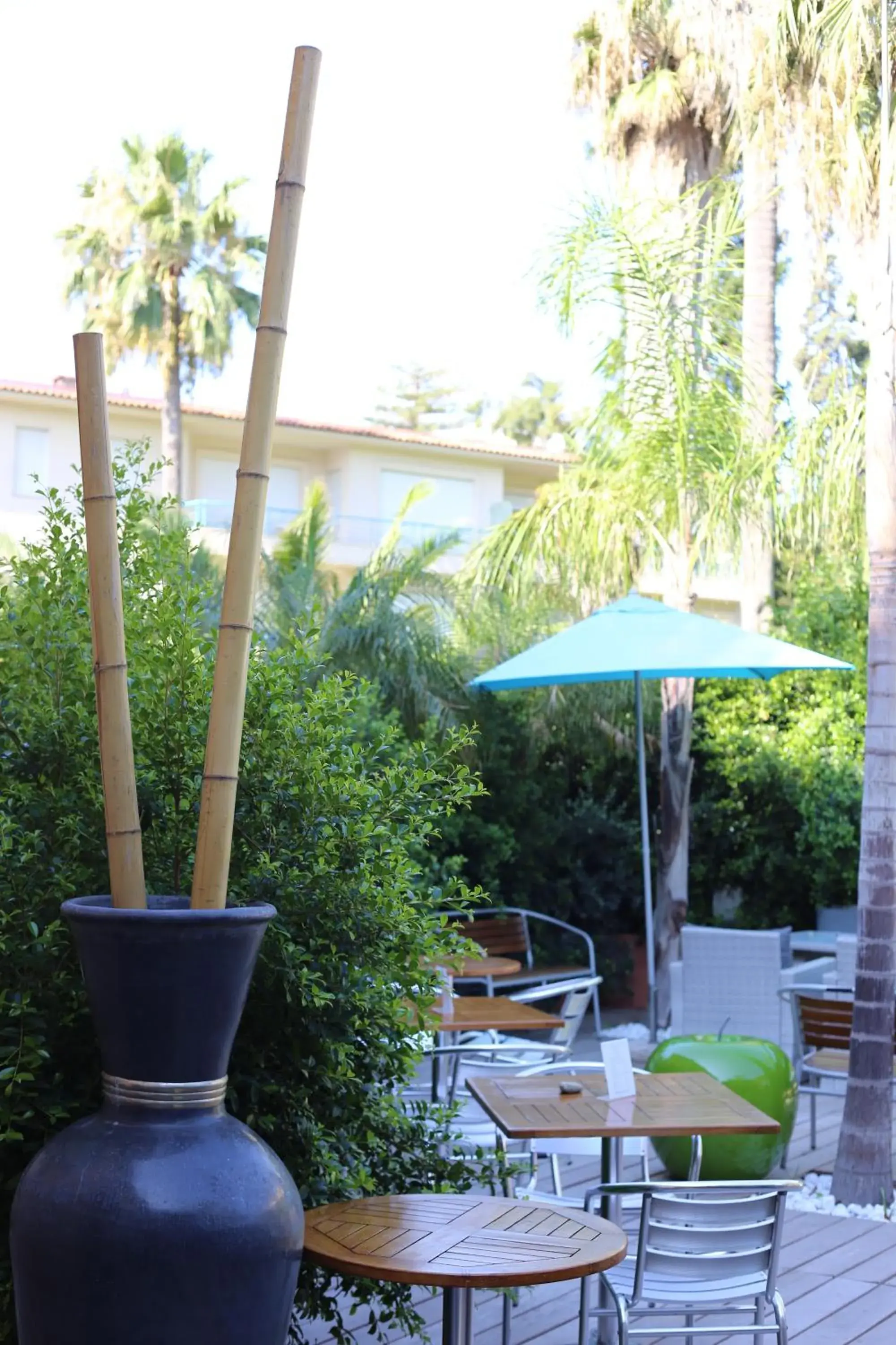 Patio in Hotel Pavillon Imperial