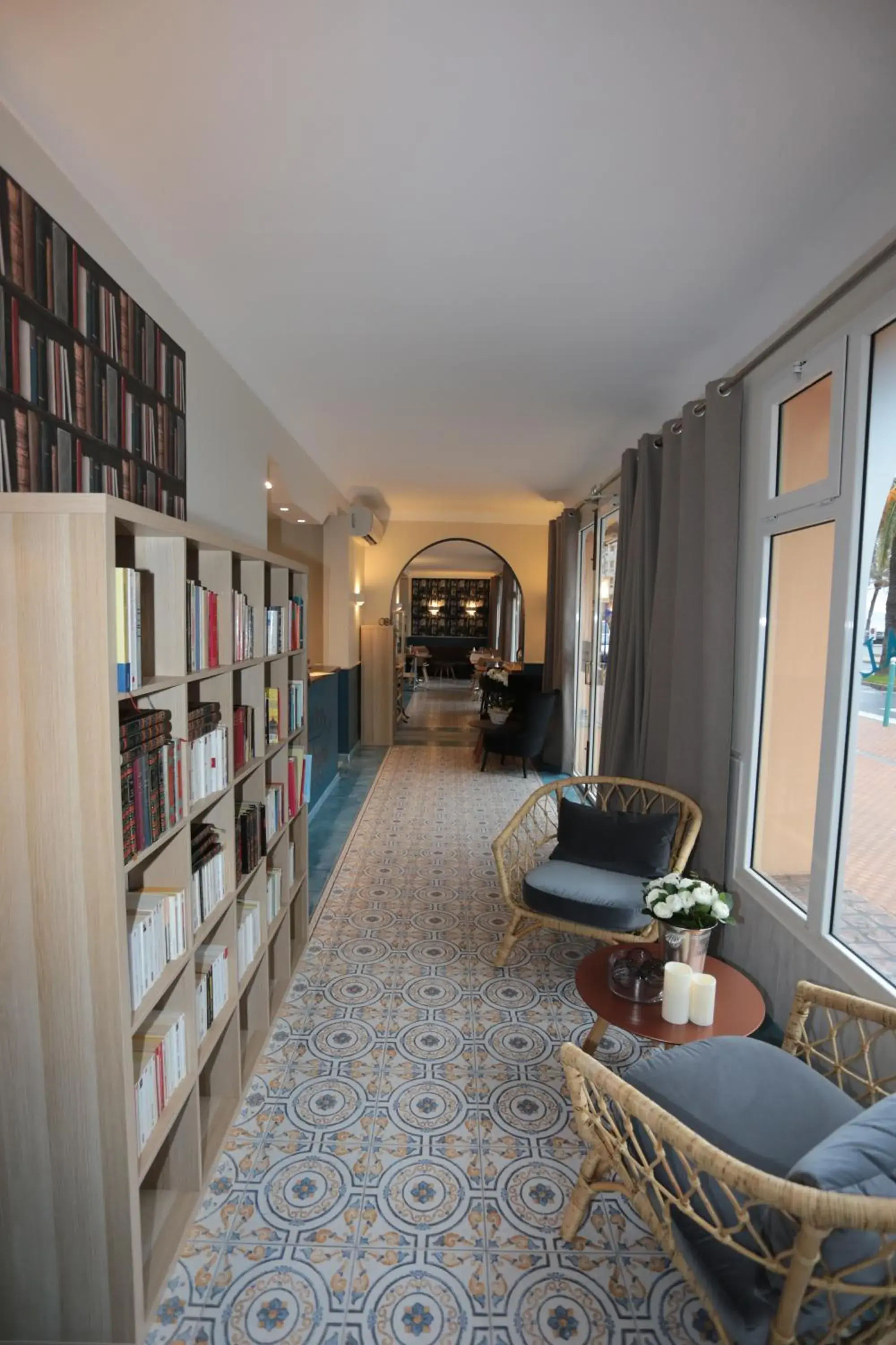 Lobby or reception, Library in Hotel Pavillon Imperial