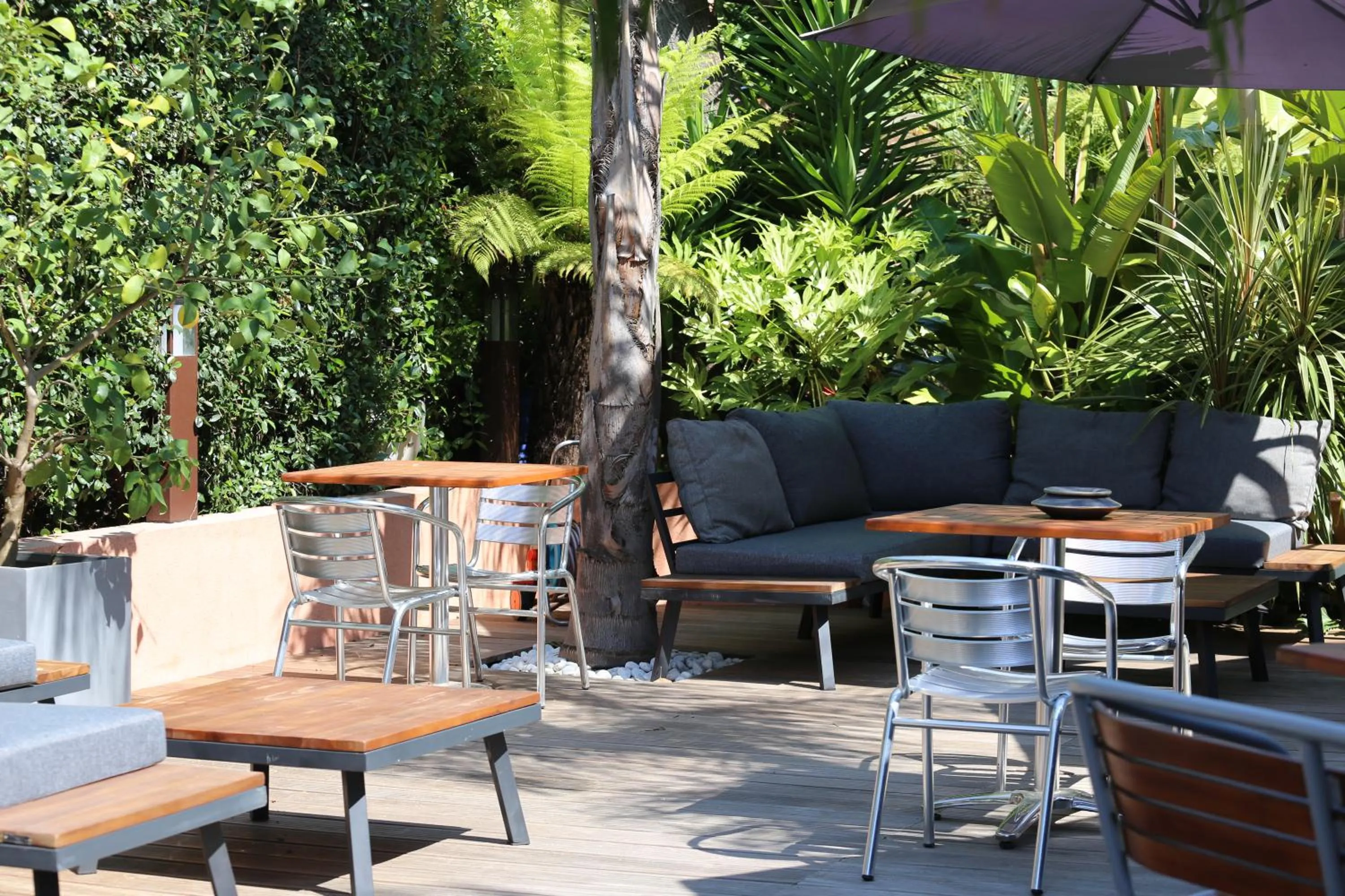Patio in Hotel Pavillon Imperial
