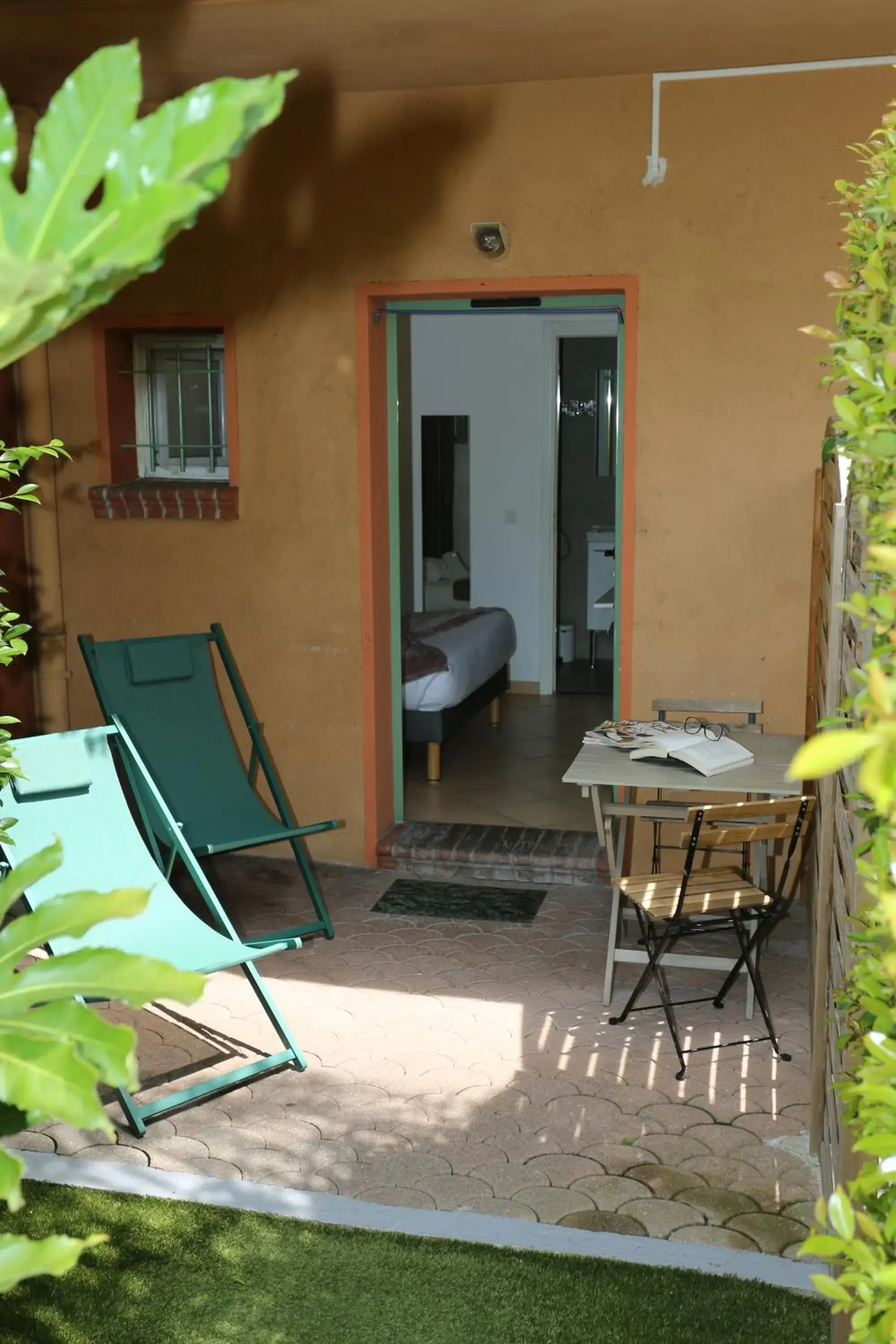 Patio in Hotel Pavillon Imperial