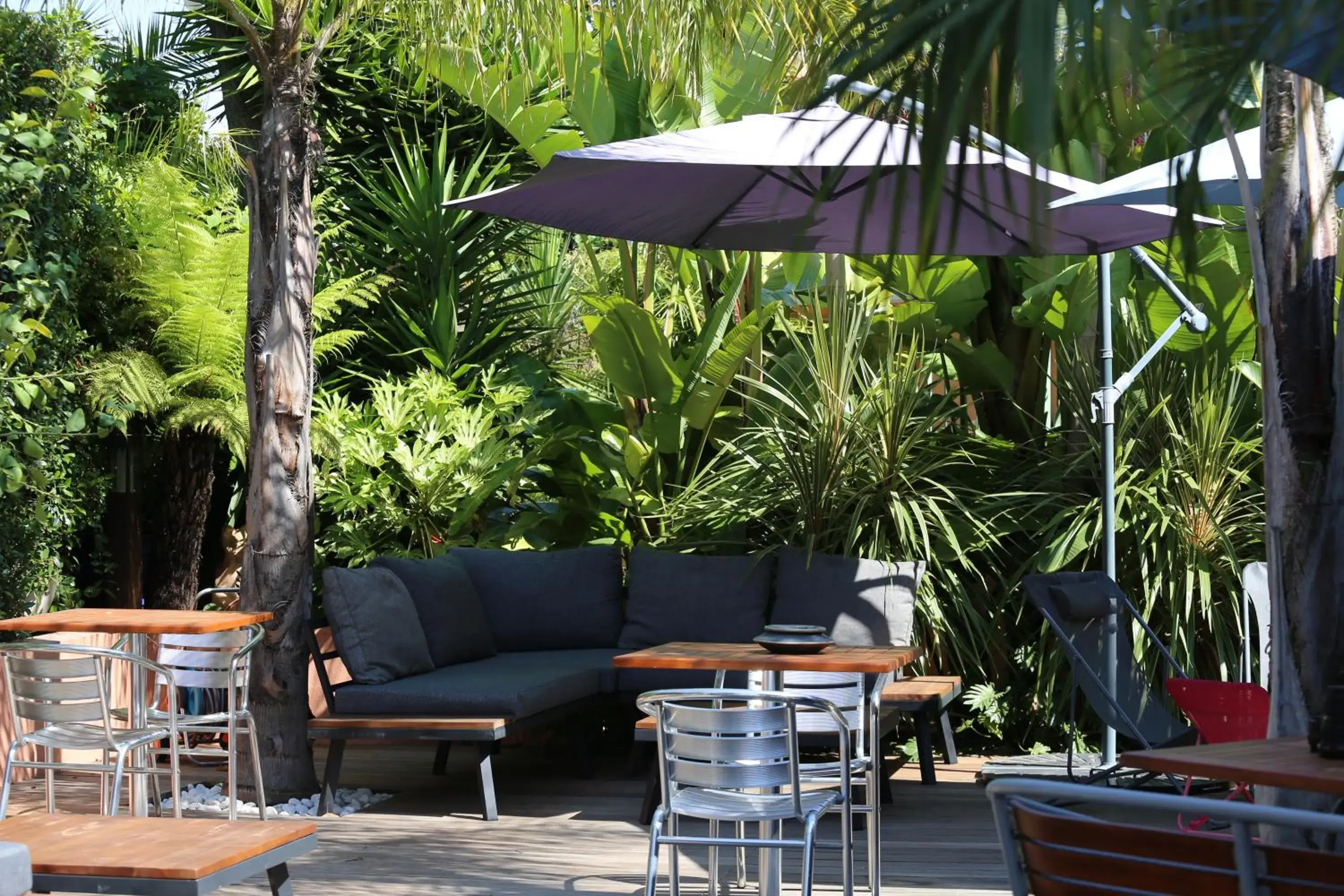 Patio in Hotel Pavillon Imperial