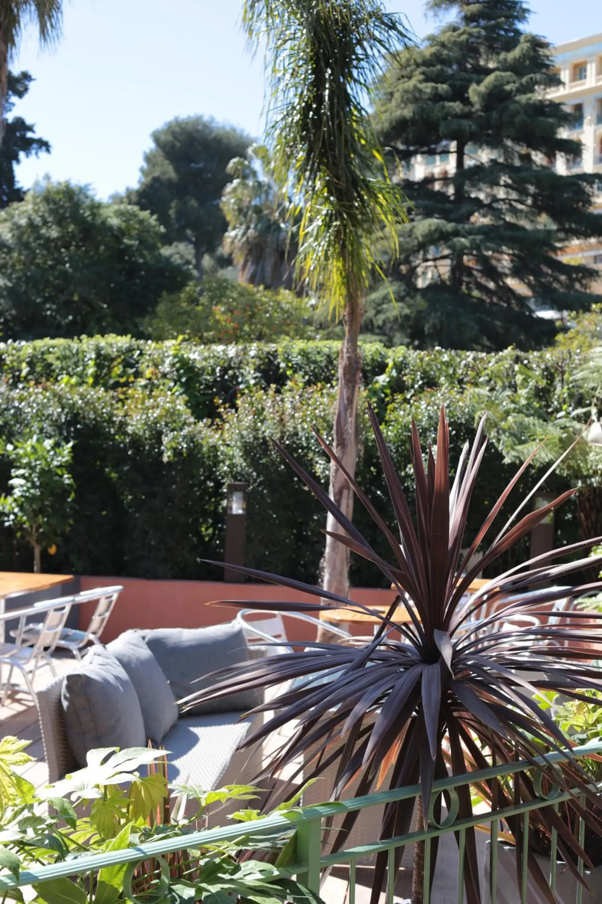 Patio in Hotel Pavillon Imperial