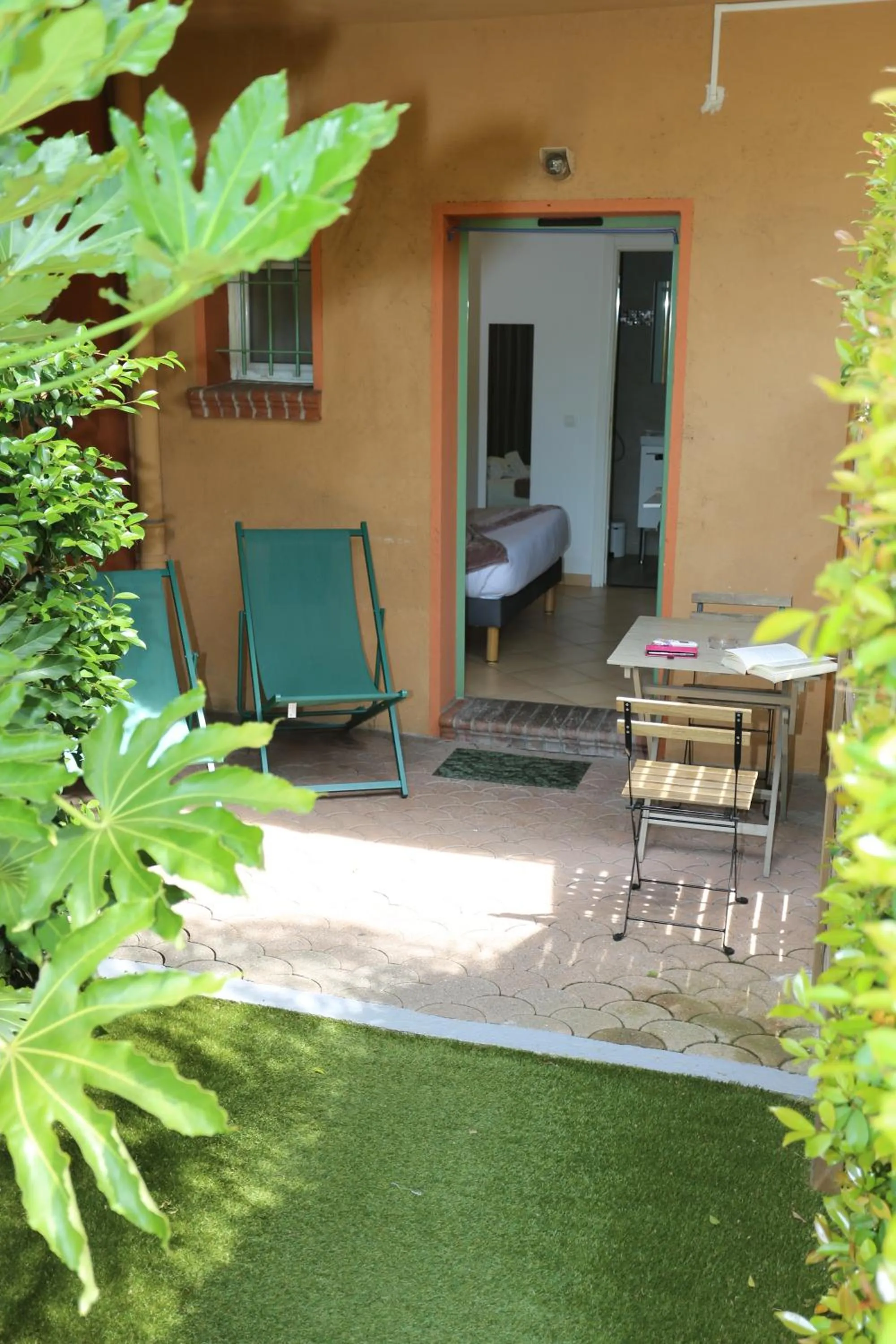 Patio in Hotel Pavillon Imperial