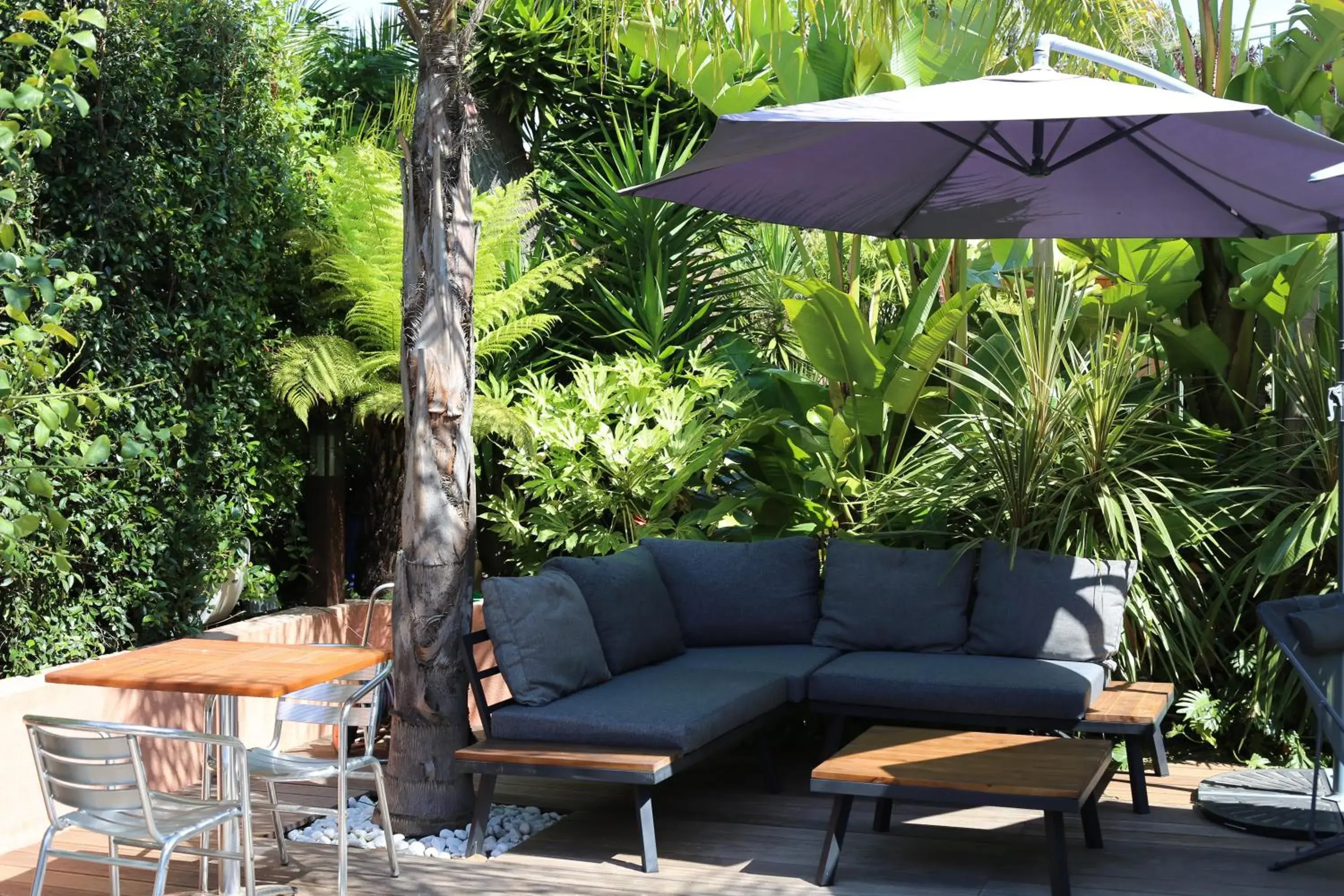 Patio in Hotel Pavillon Imperial