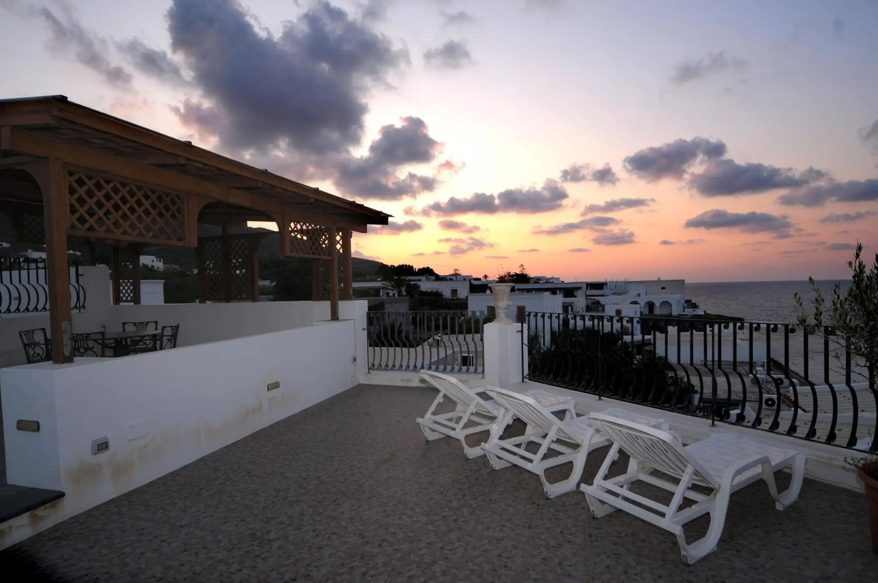 View (from property/room), Sunrise/Sunset in Hotel Villaggio Stromboli - isola di Stromboli