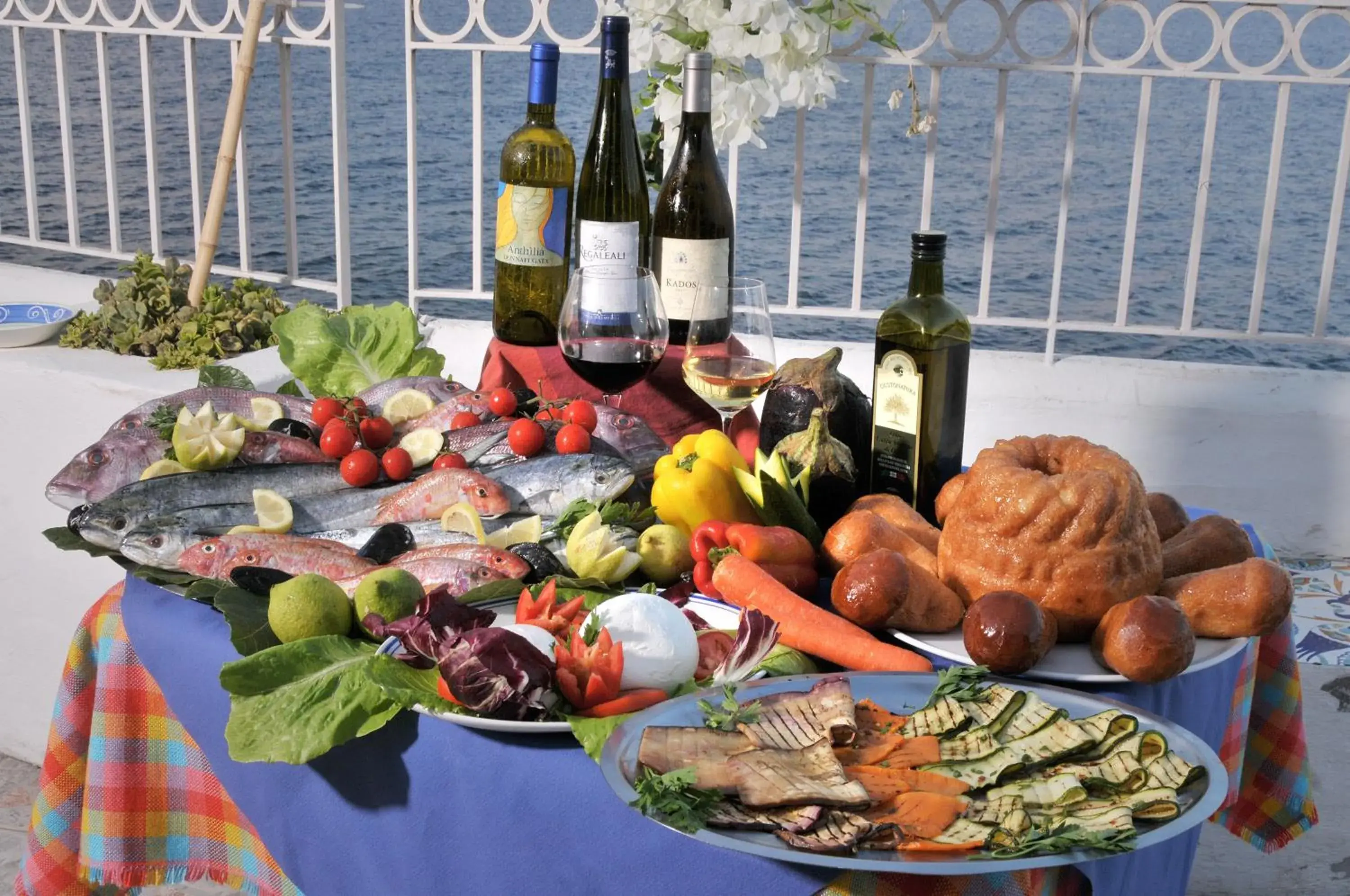 Food in Hotel Villaggio Stromboli - isola di Stromboli