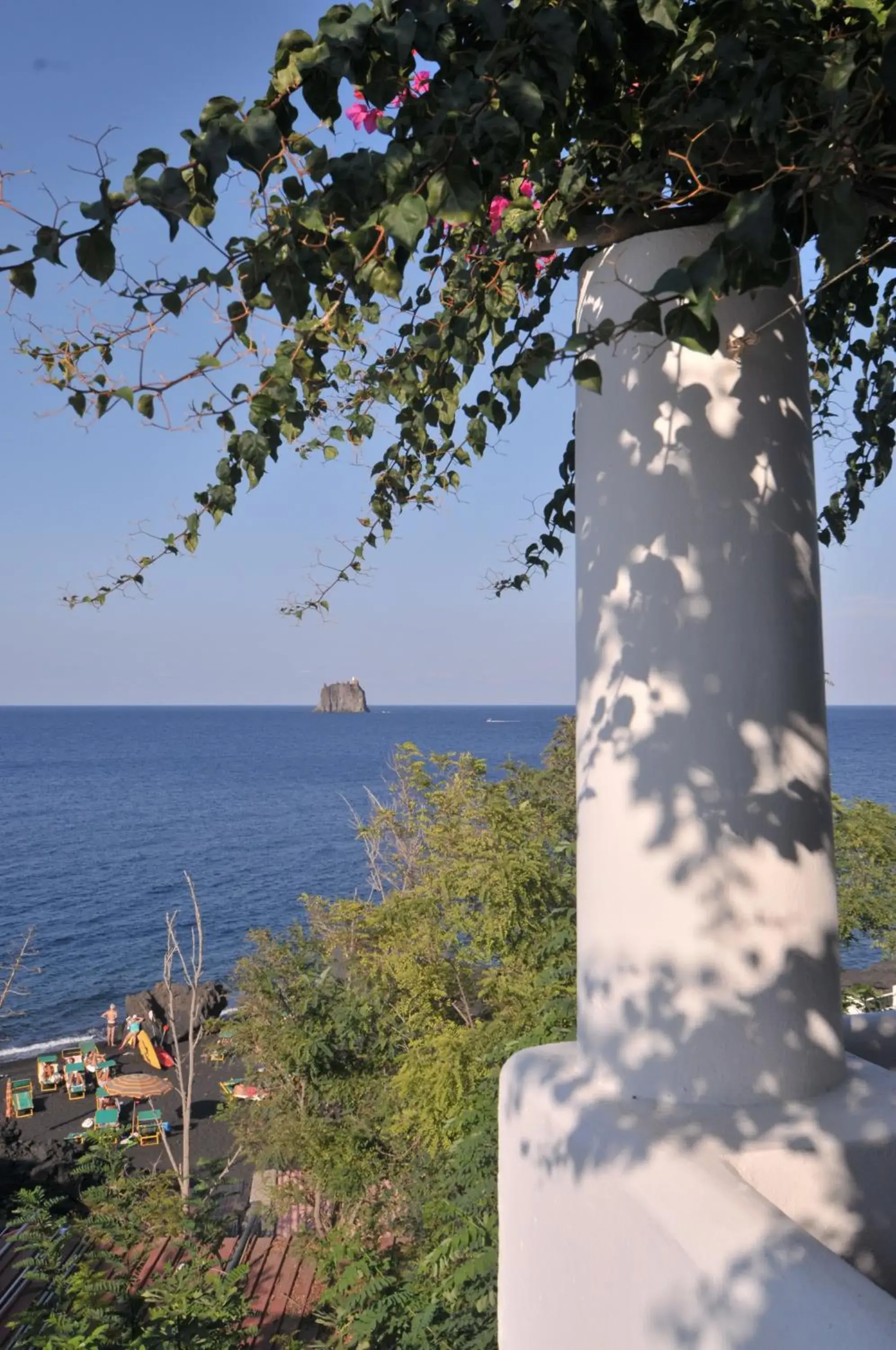 View (from property/room) in Hotel Villaggio Stromboli - isola di Stromboli