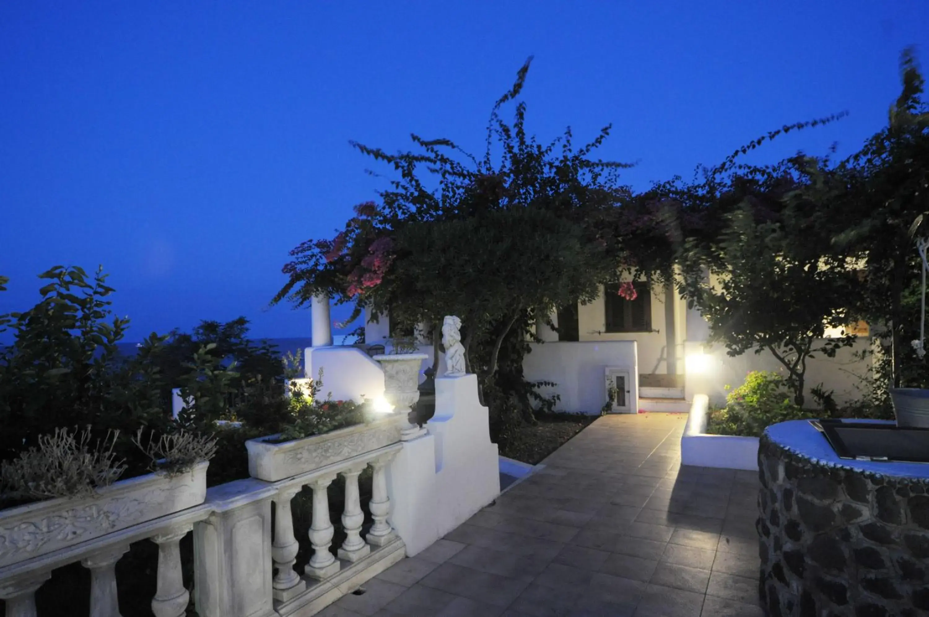 Facade/entrance in Hotel Villaggio Stromboli - isola di Stromboli