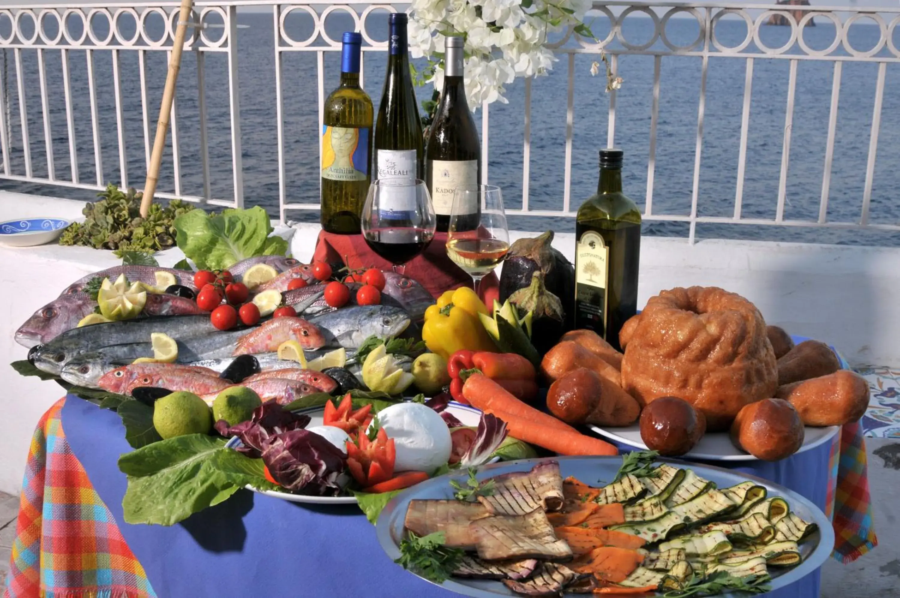 Food in Hotel Villaggio Stromboli - isola di Stromboli