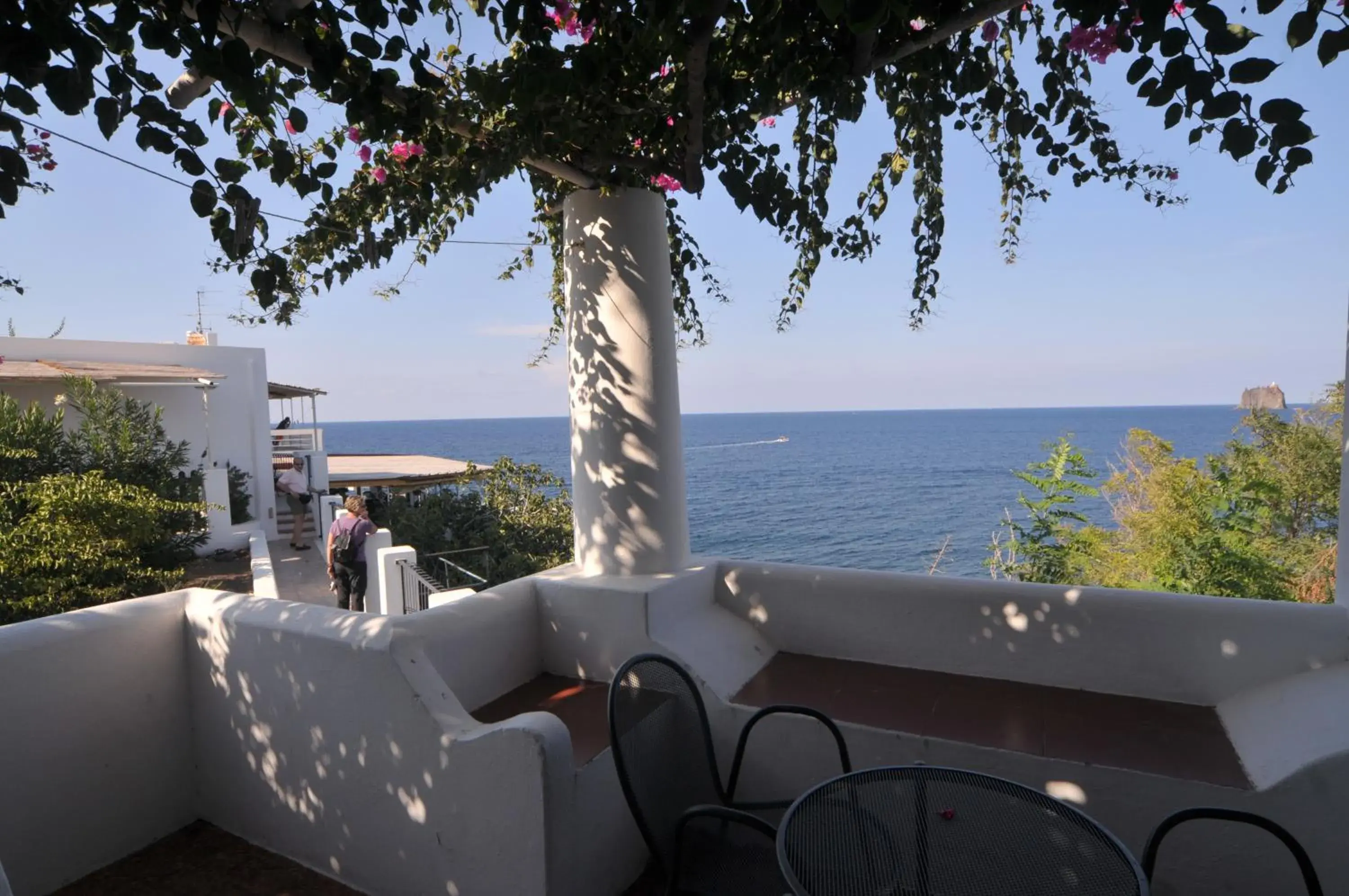 View (from property/room), Sea View in Hotel Villaggio Stromboli - isola di Stromboli