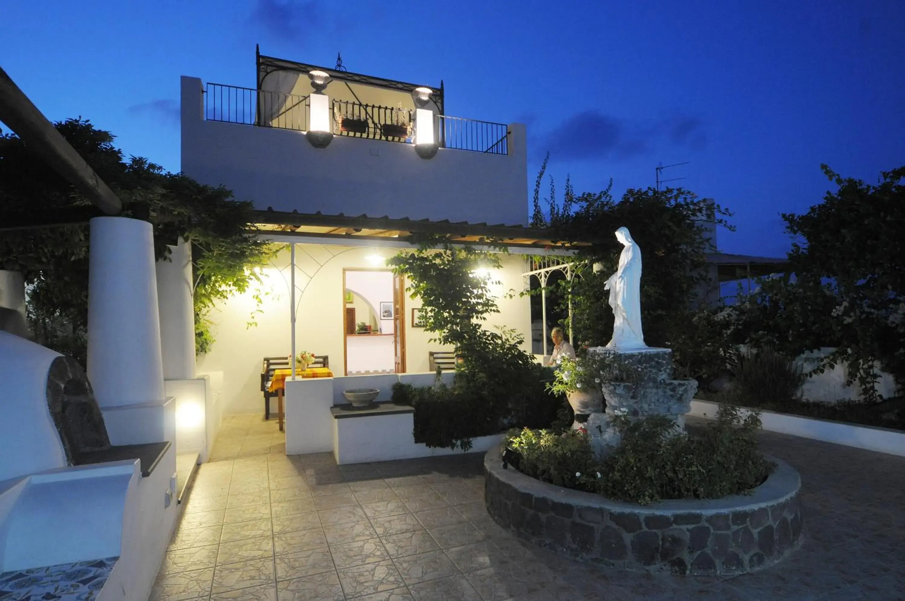 Facade/entrance, Property Building in Hotel Villaggio Stromboli - isola di Stromboli