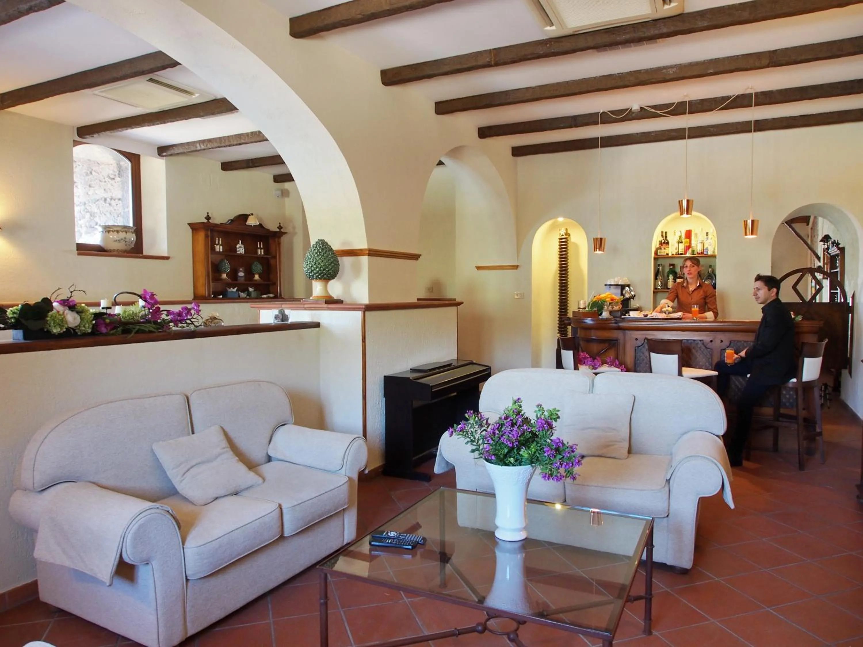 Communal lounge/ TV room in Il Borgo Country Resort