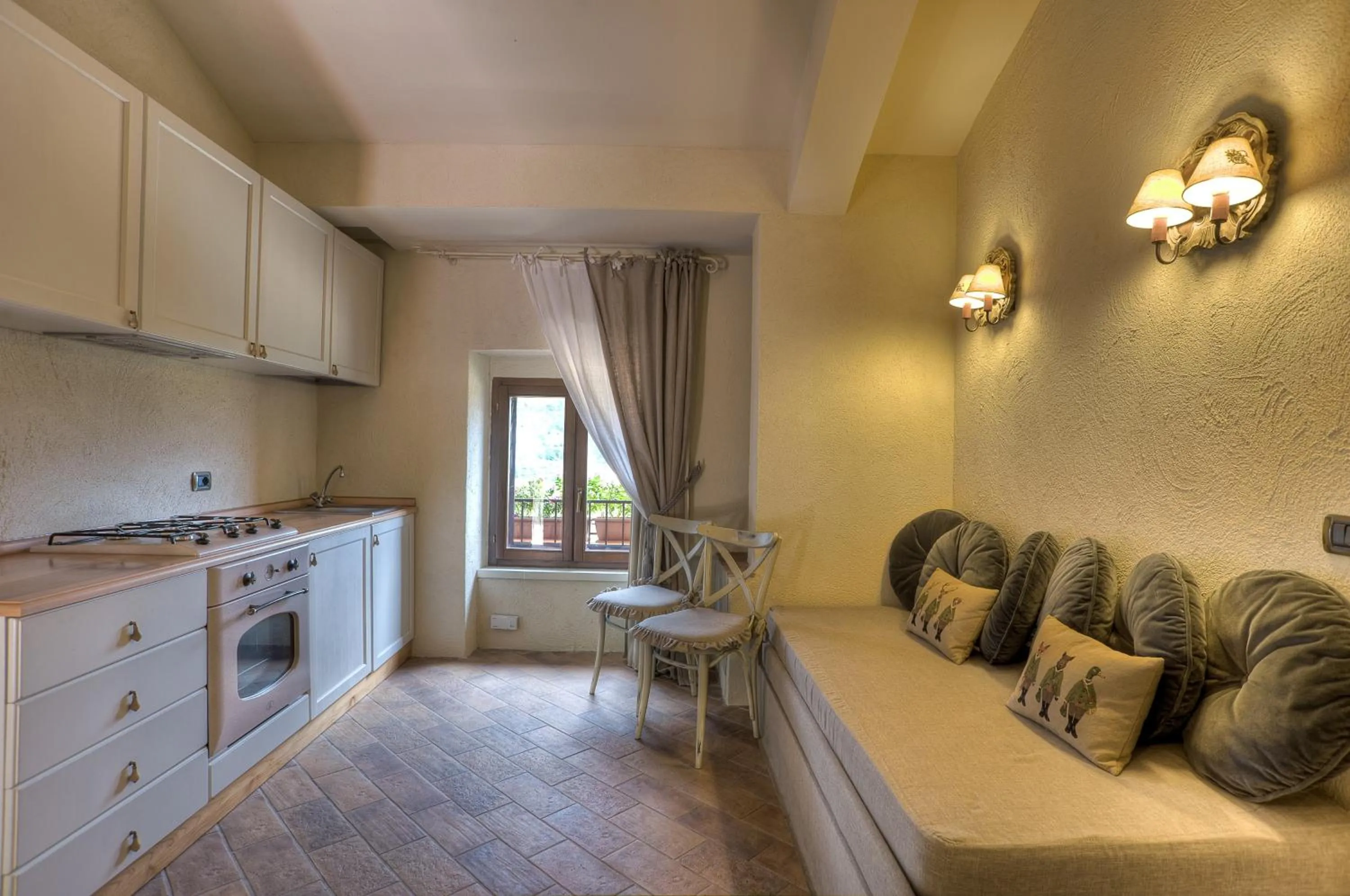 Seating area in Il Poggio Country Resort