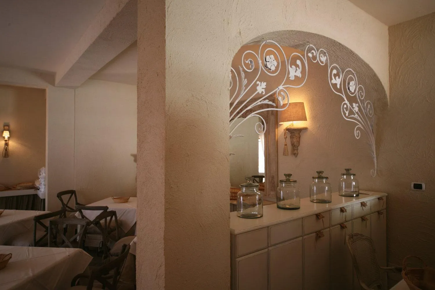 Decorative detail in Il Poggio Country Resort