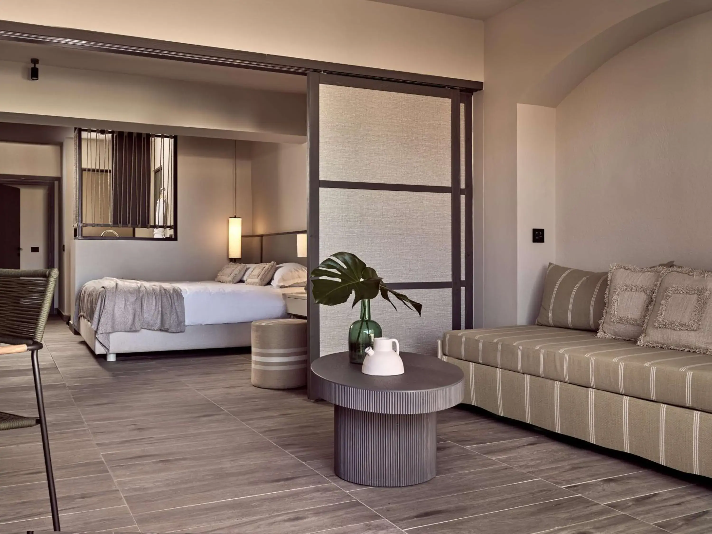 Evergreen Junior King Suite with Balcony in Numo Ierapetra Beach Resort Crete, Adults only, Curio Collection Hilton Evergreen Junior King Suite with Balcony in Numo Ierapetra Beach Resort Crete, Adults only, Curio Collection Hilton