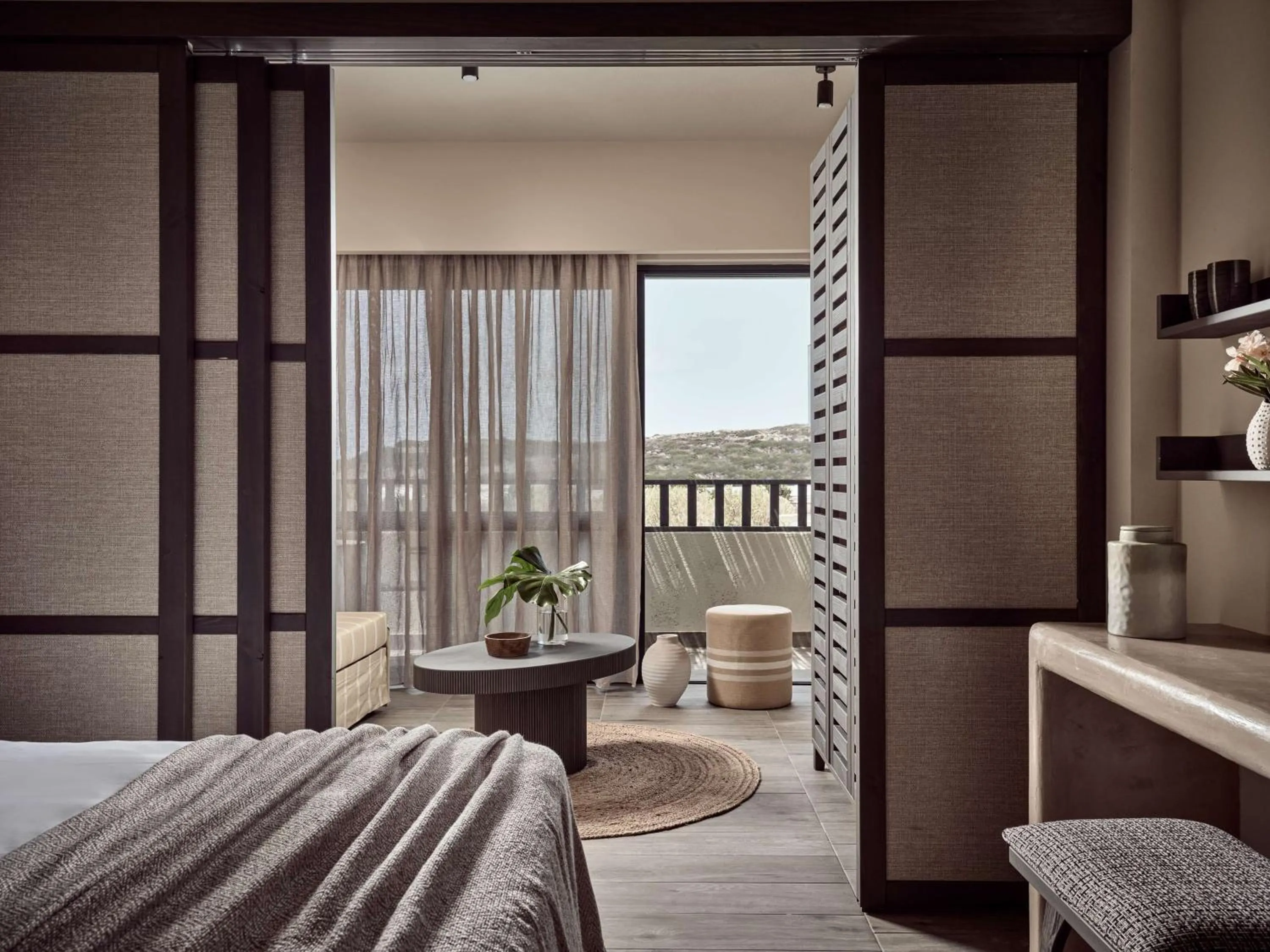 Bed in Numo Ierapetra Beach Resort Crete, Adults only, Curio Collection Hilton