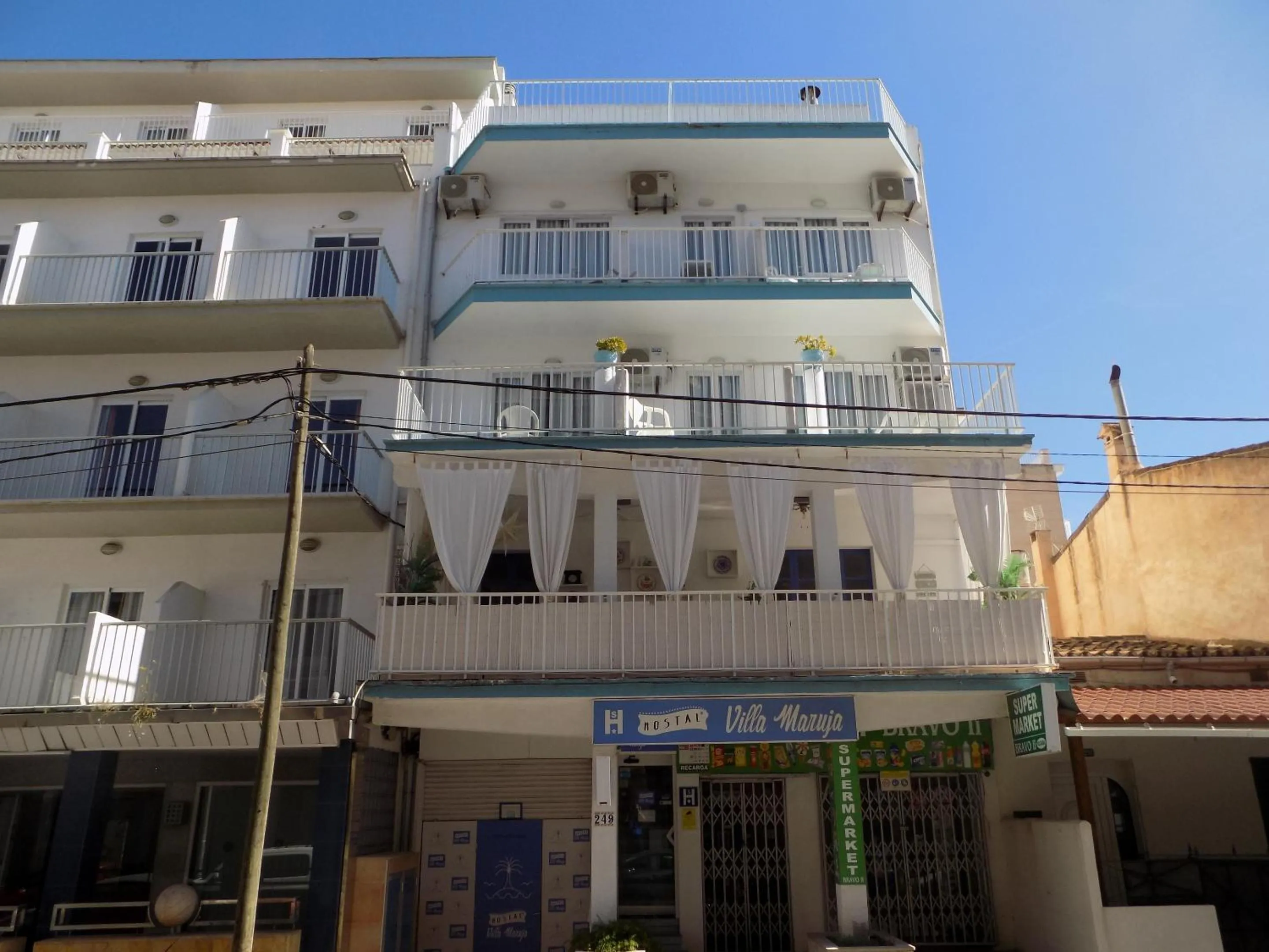Property building in Hostal Villa Maruja