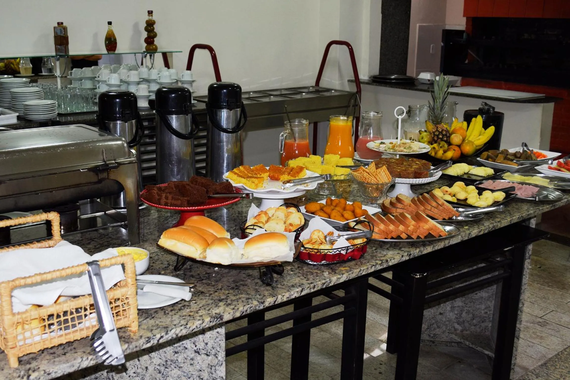 American breakfast in Norte Palace Hotel