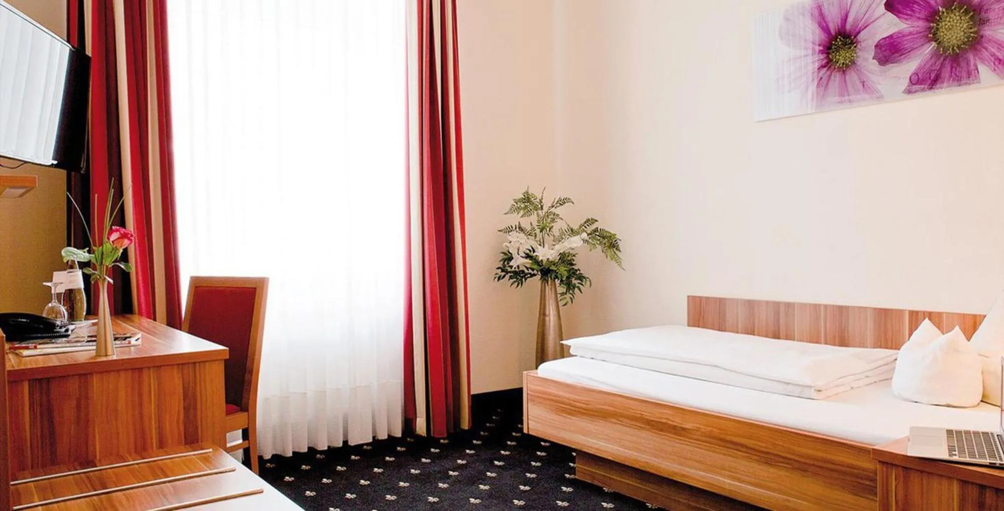 Bed in Hotel Panorama