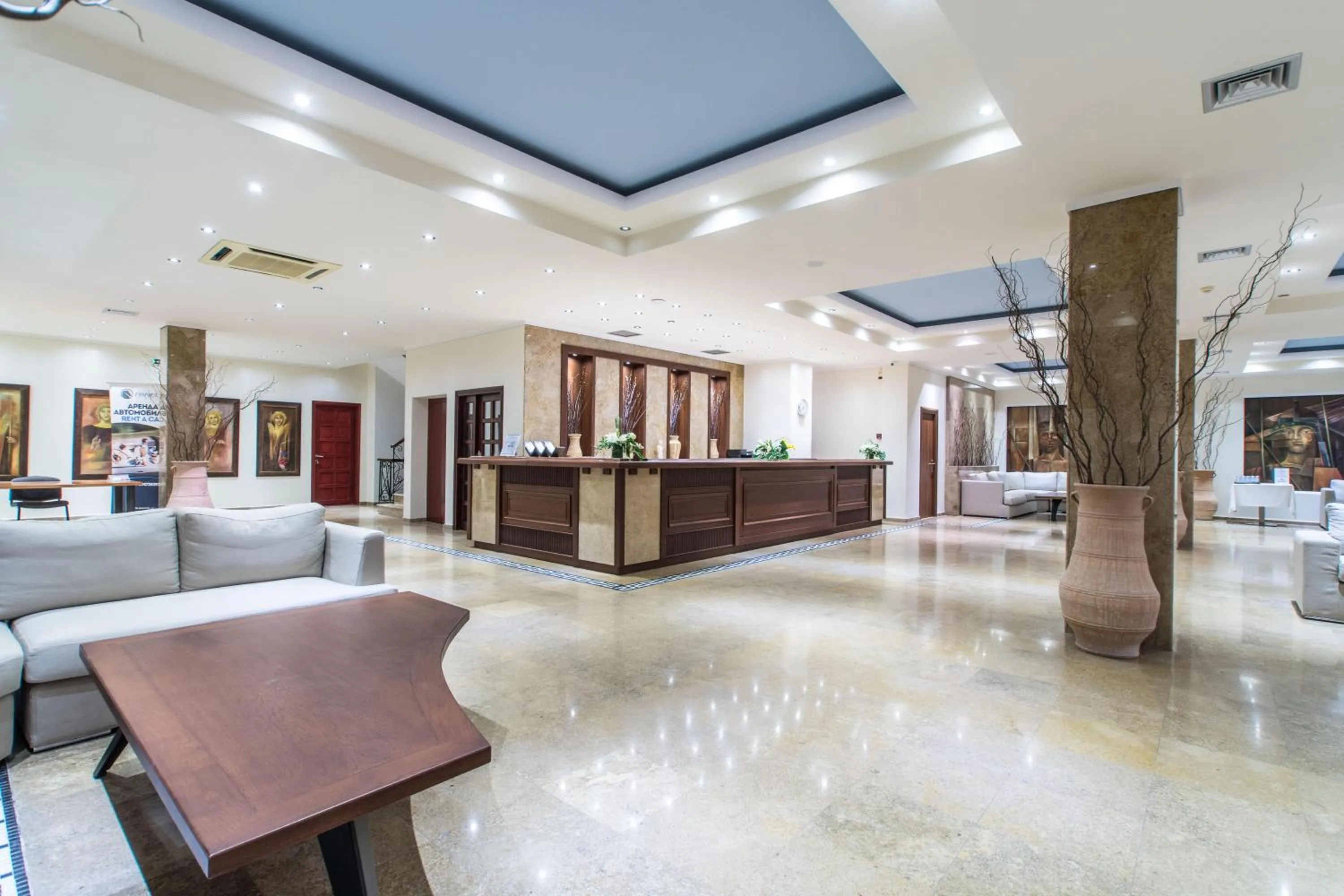 Lobby or reception in Alexandros Palace