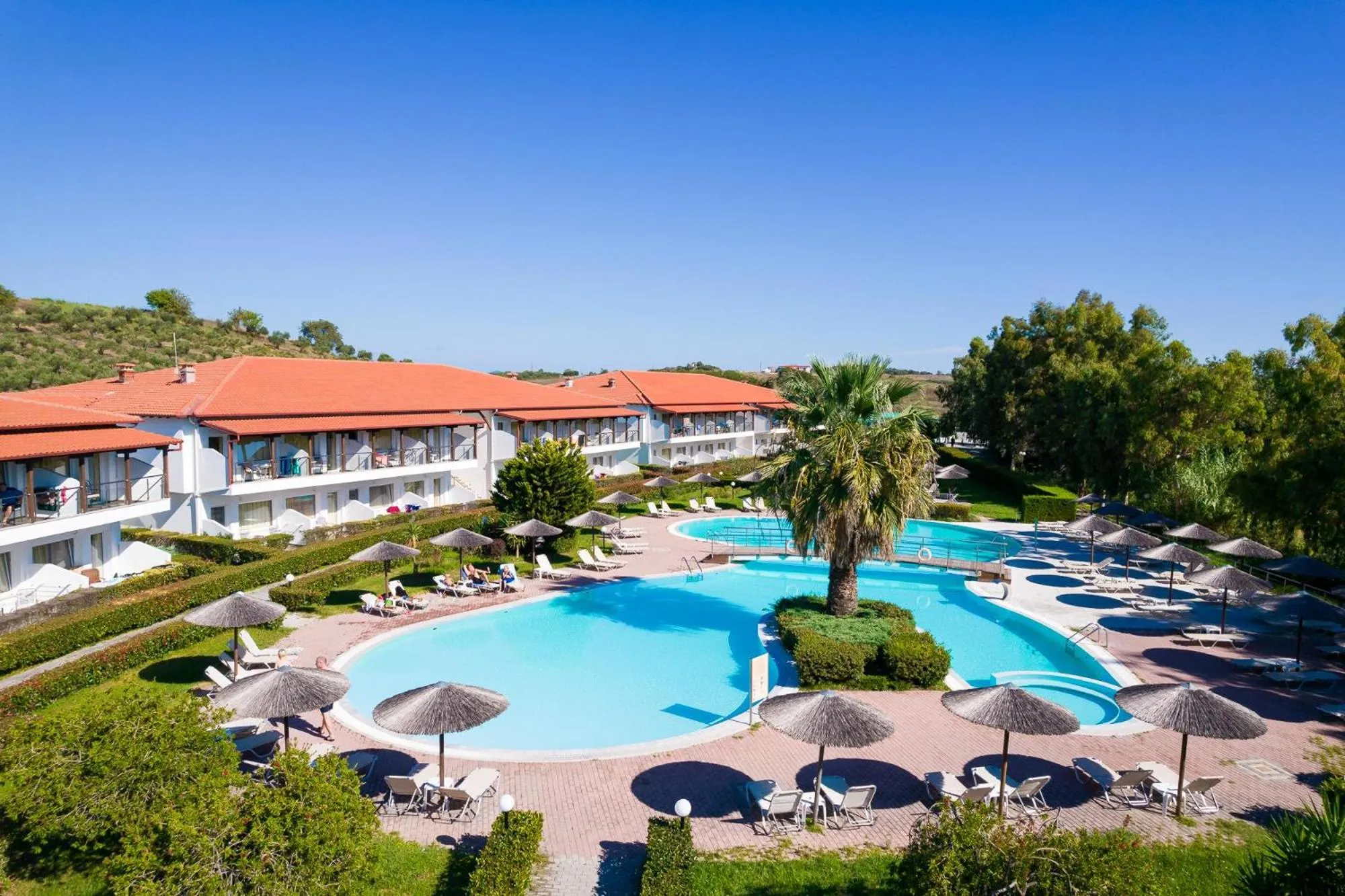 Swimming pool in Alexandros Palace