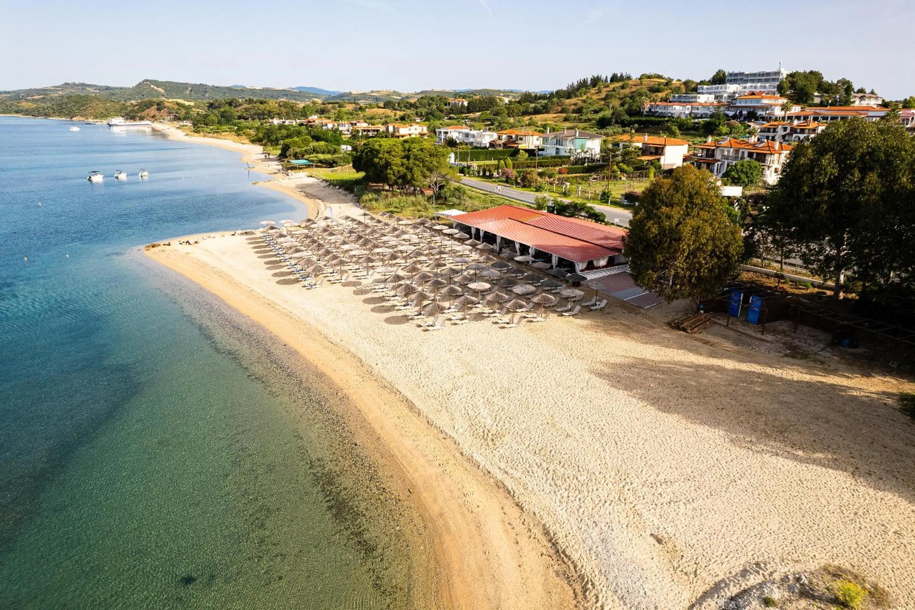 Beach in Alexandros Palace