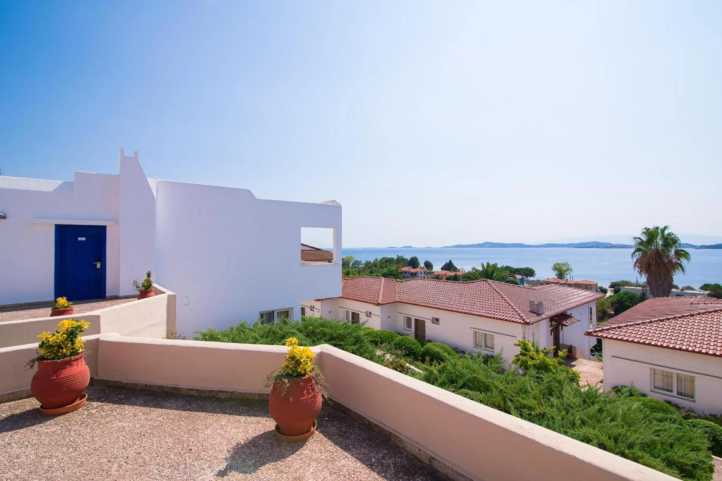 Balcony/Terrace in Alexandros Palace