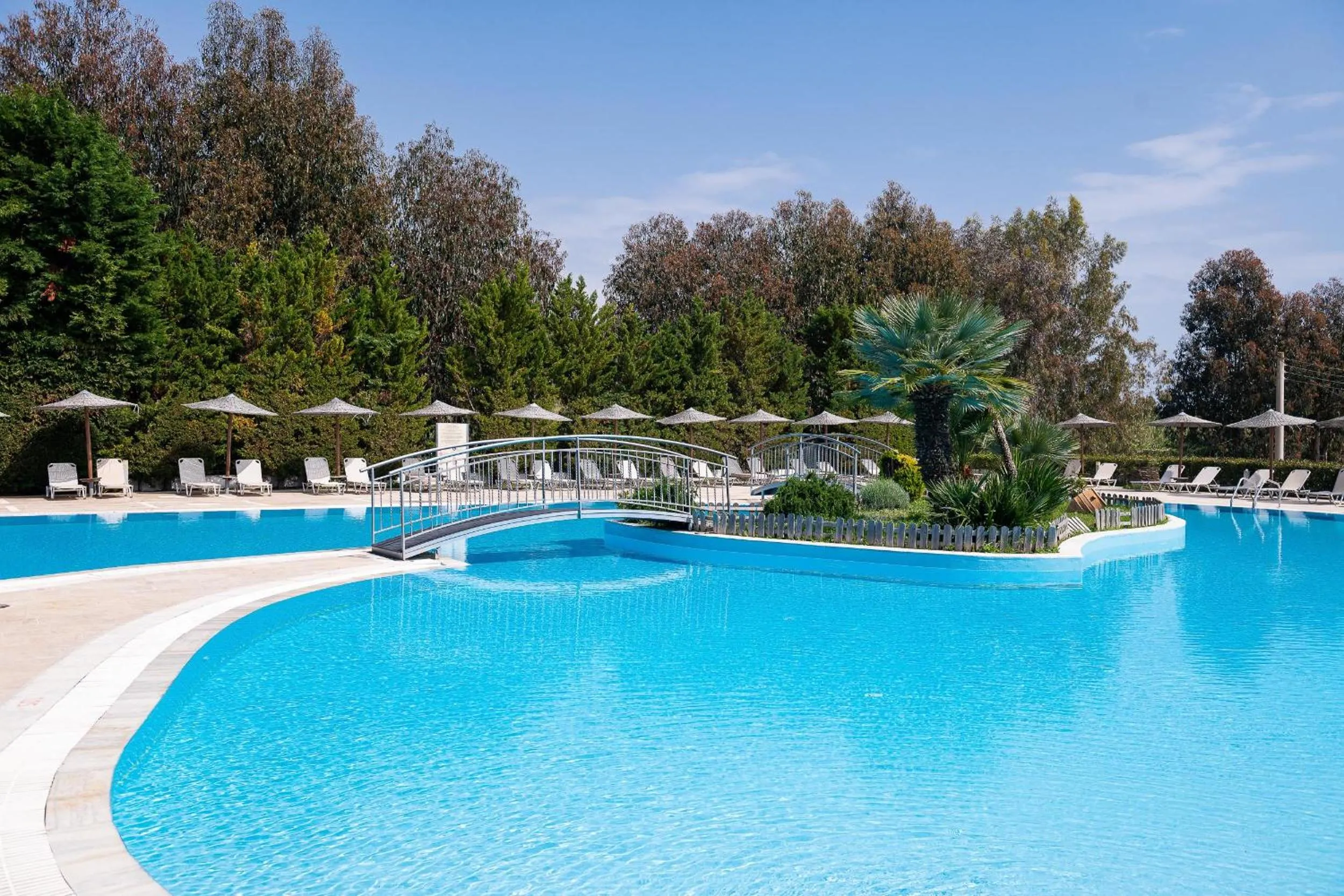 Swimming pool in Alexandros Palace