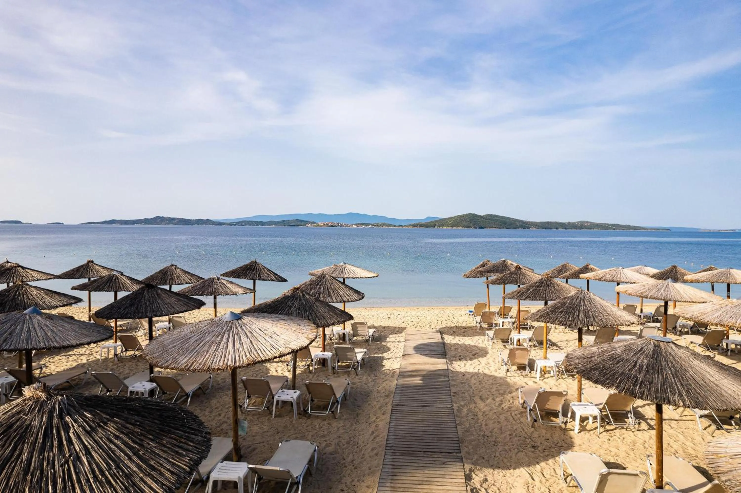 Beach in Alexandros Palace