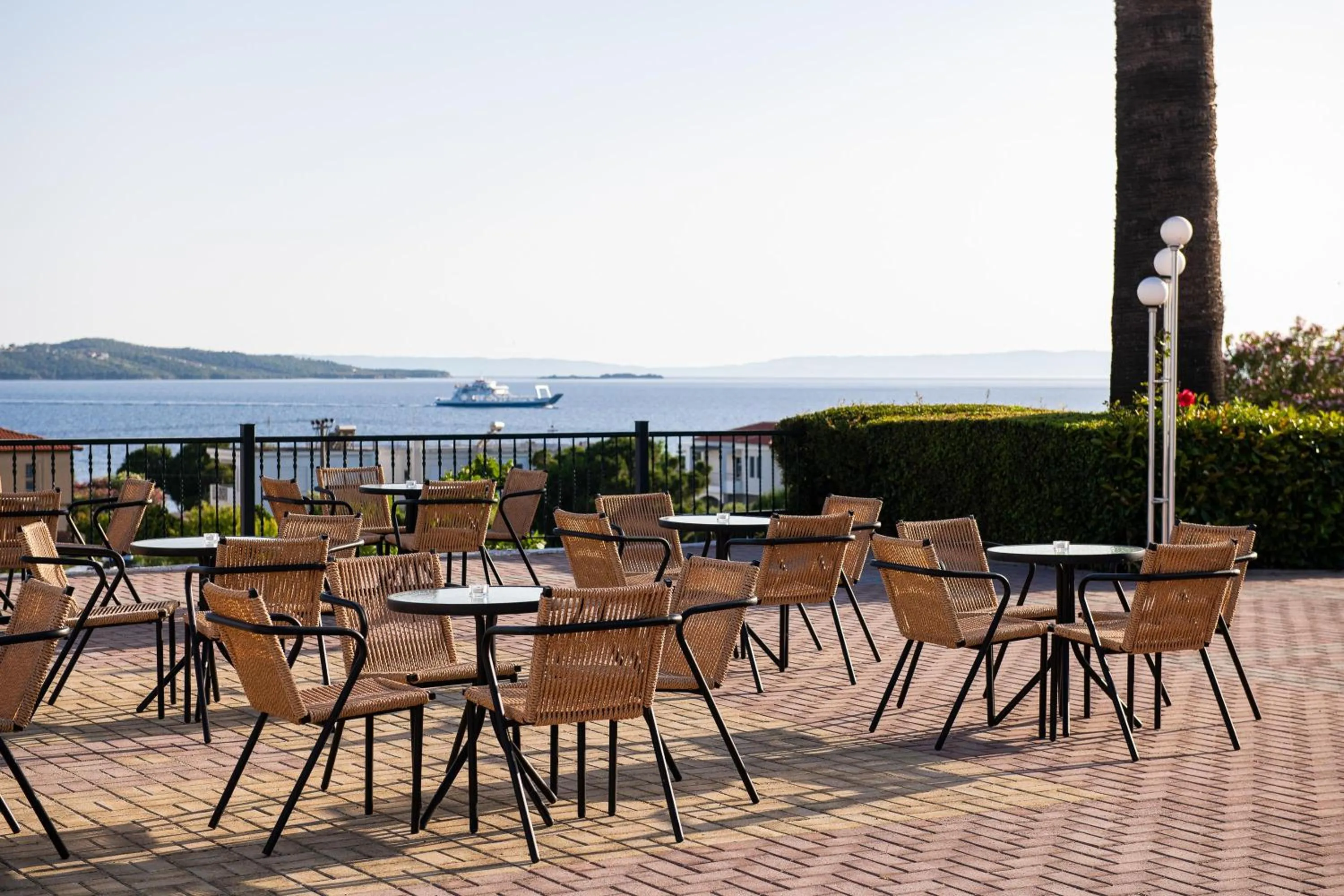 Balcony/Terrace in Alexandros Palace