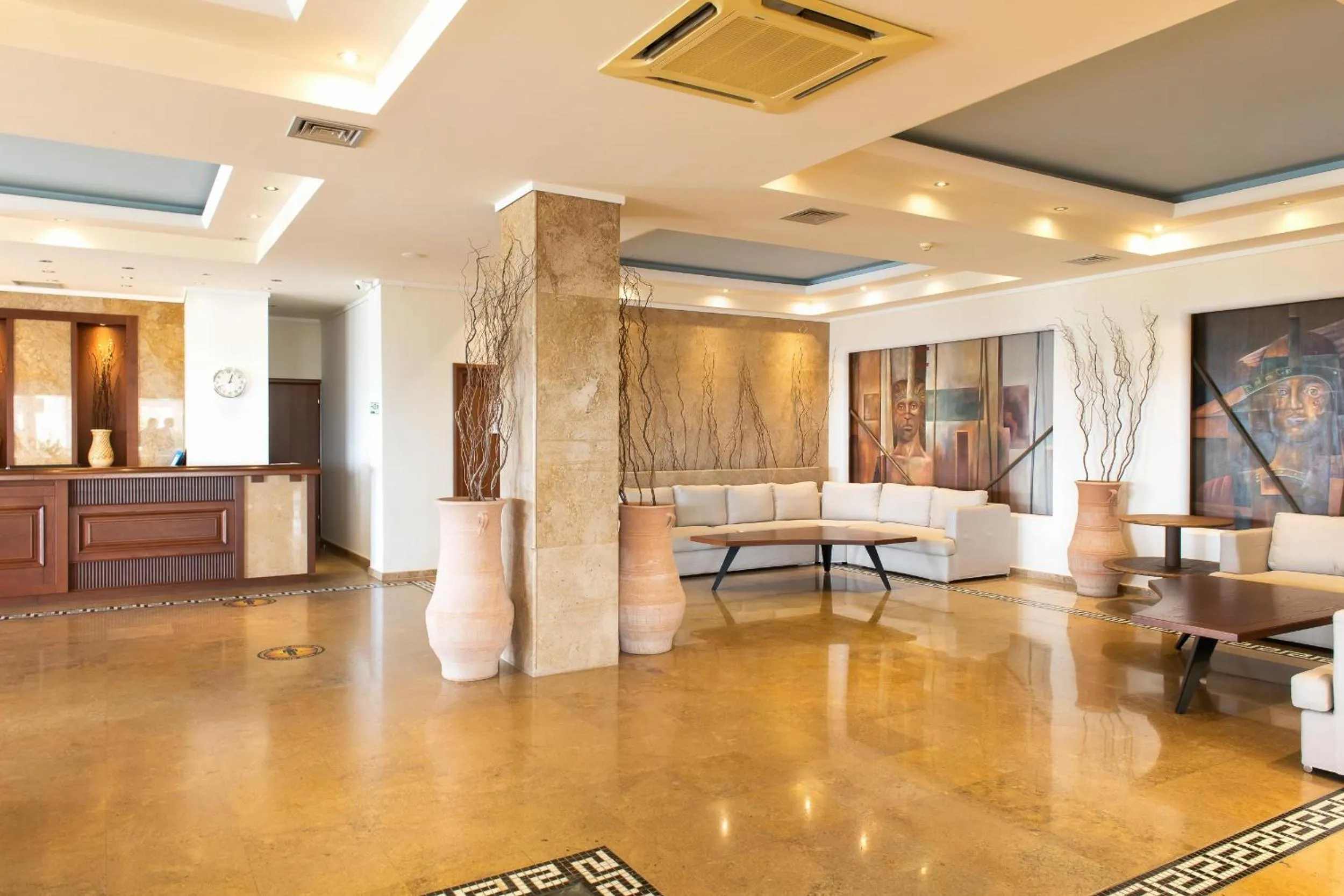 Lobby or reception in Alexandros Palace