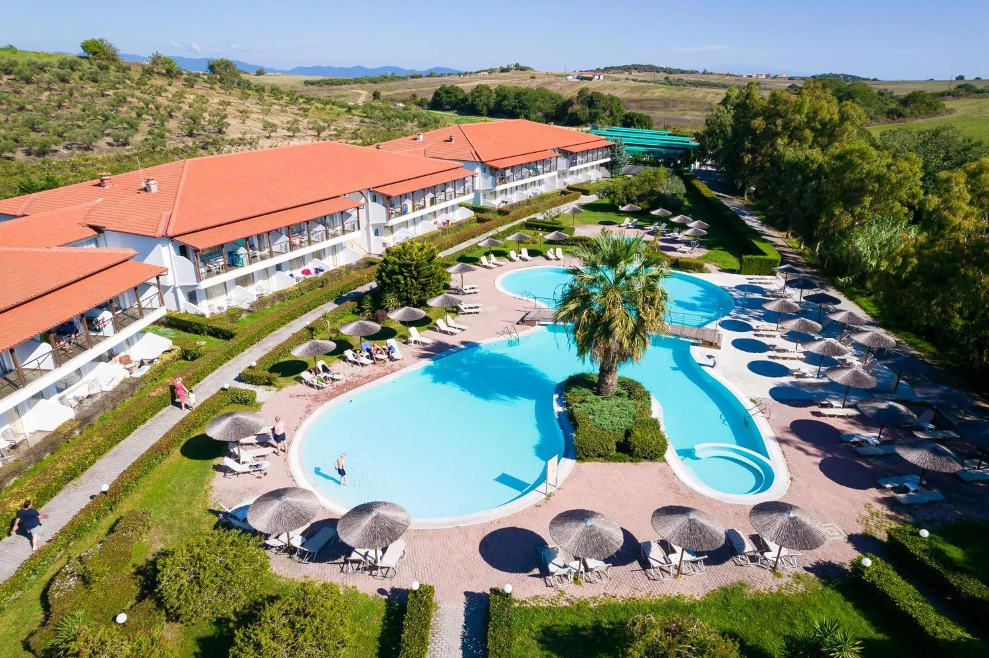 Swimming pool in Alexandros Palace