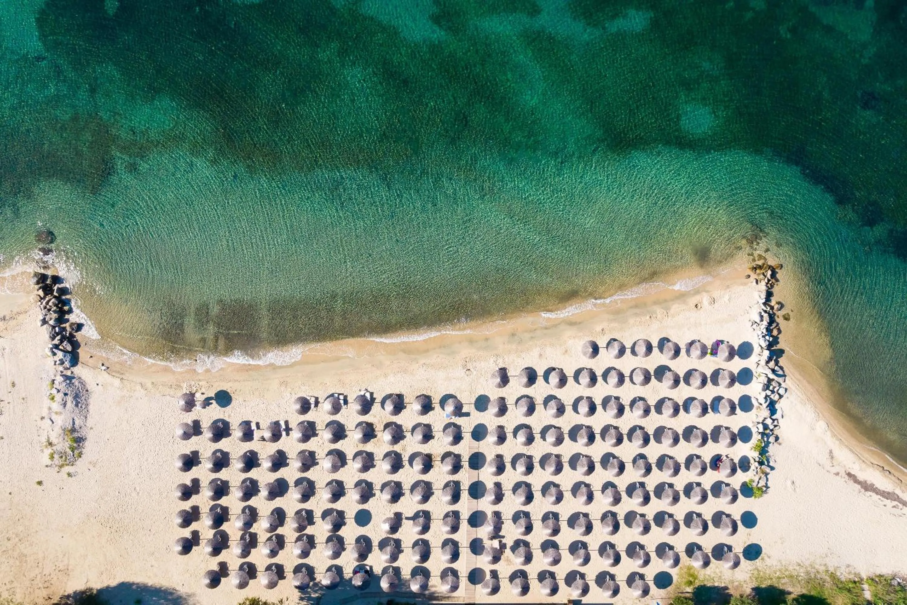 Beach in Alexandros Palace