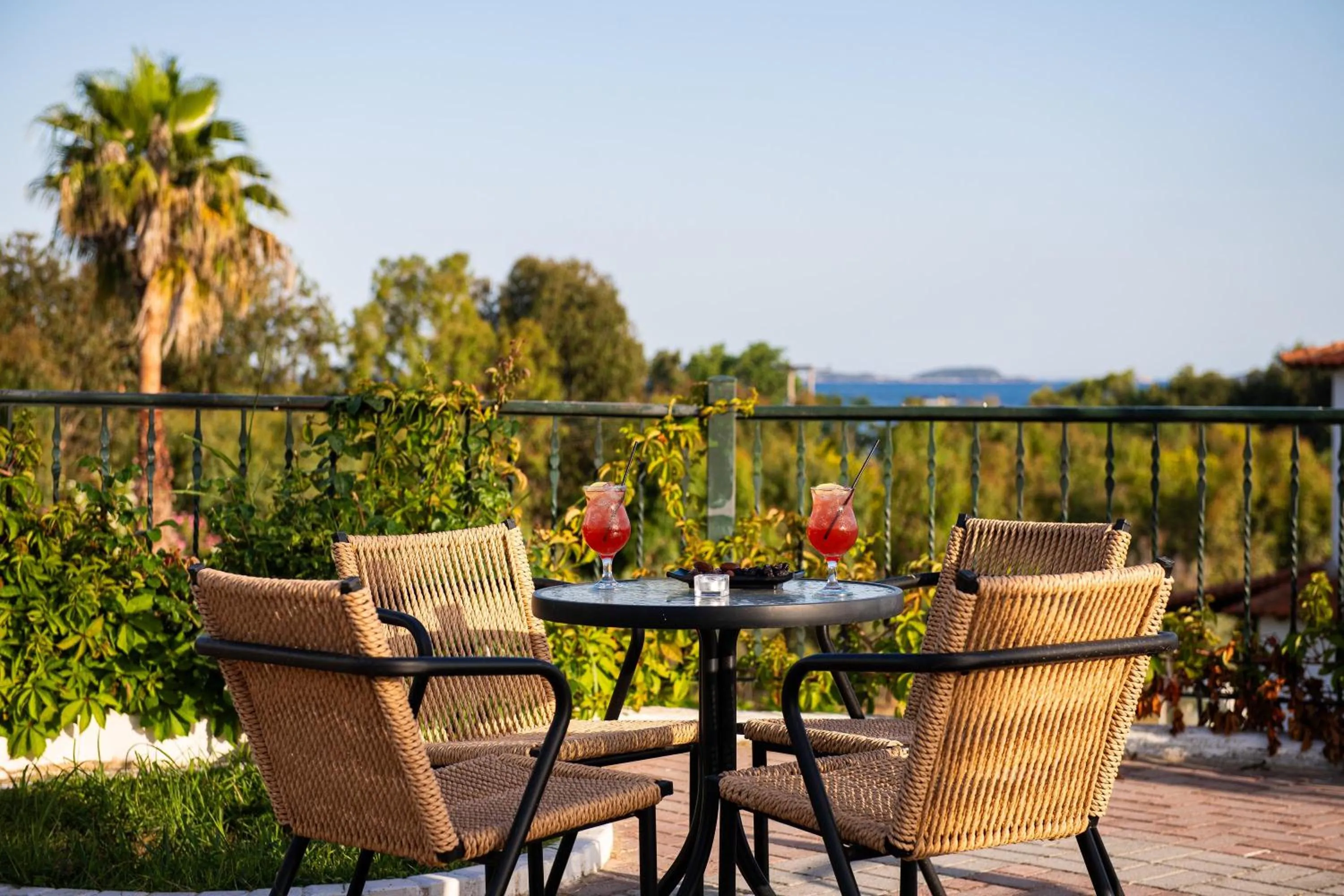 Balcony/Terrace in Alexandros Palace