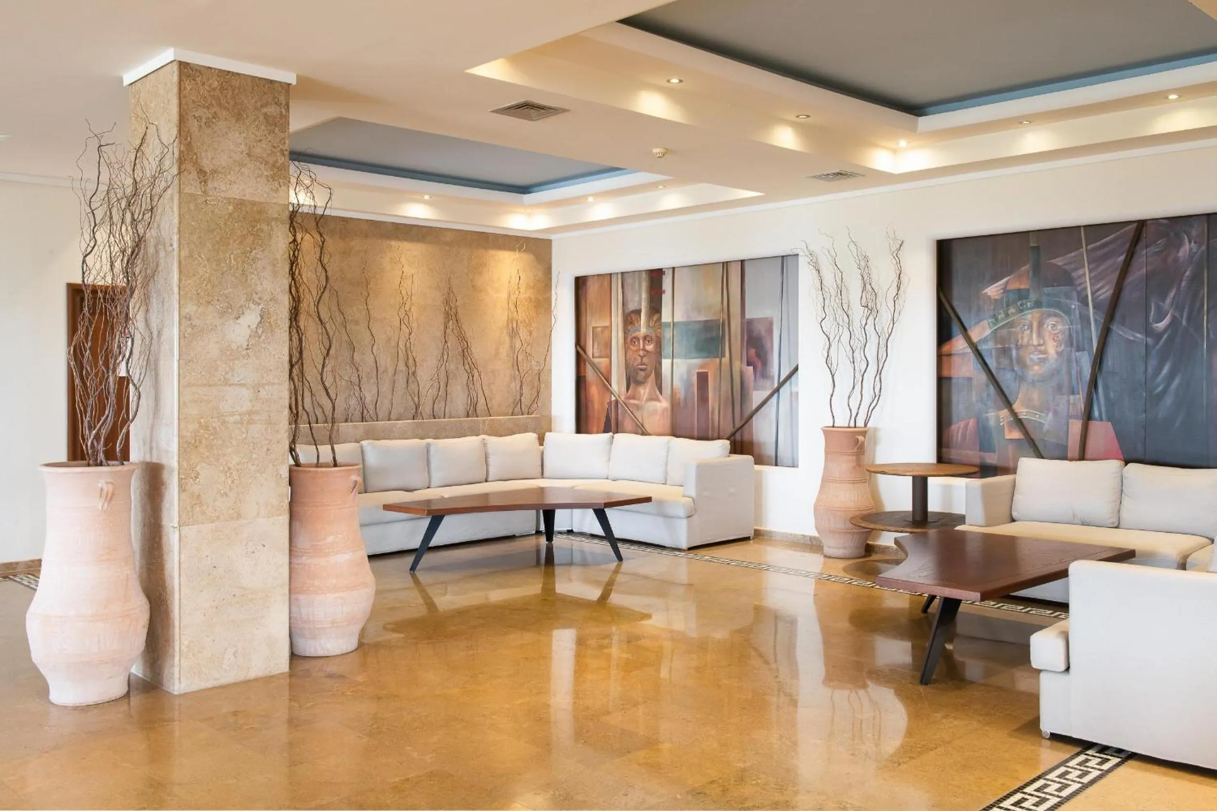 Lobby or reception in Alexandros Palace
